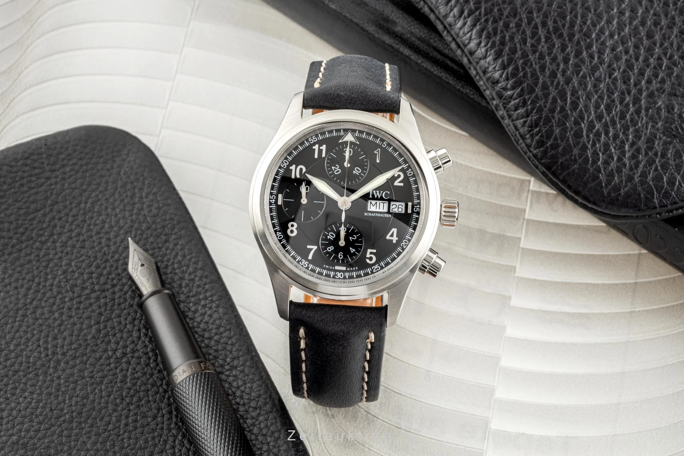 IWC Fliegerchronograph chronograph steel automatic men's watch IW3706  [2304161] - Image 3