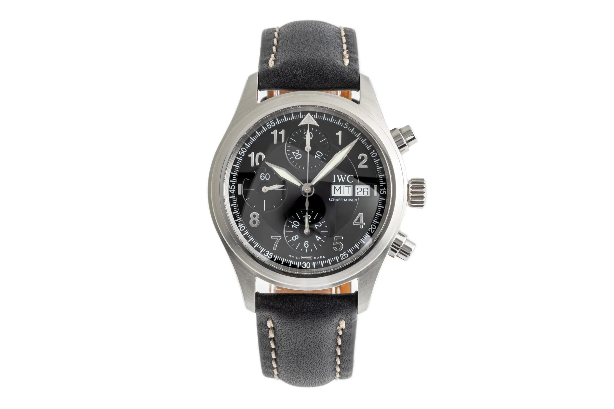 IWC Fliegerchronograph chronograph steel automatic men's watch IW3706  [2304161] - Image 4
