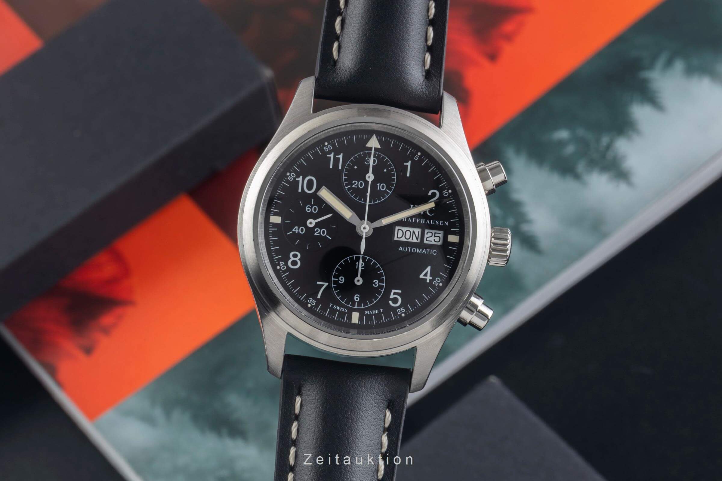 IWC Fliegerchronograph chronograph steel automatic men's watch IW370601 LP: 7700EUR  [2501124] - Image 2
