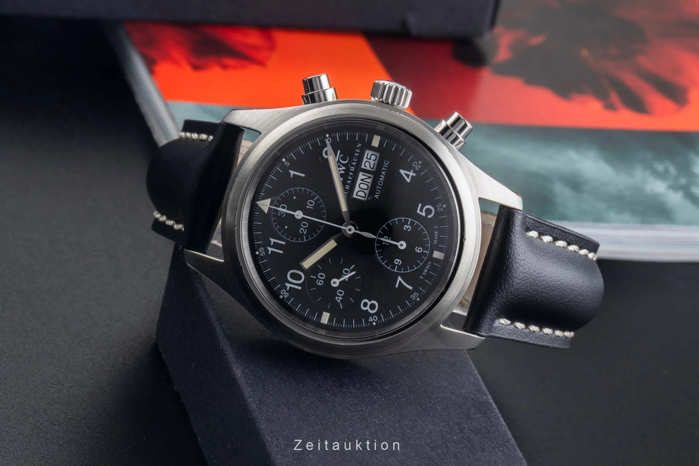 IWC Fliegerchronograph chronograph steel automatic men's watch IW370601 LP: 7700EUR  [2501124] - Image 3