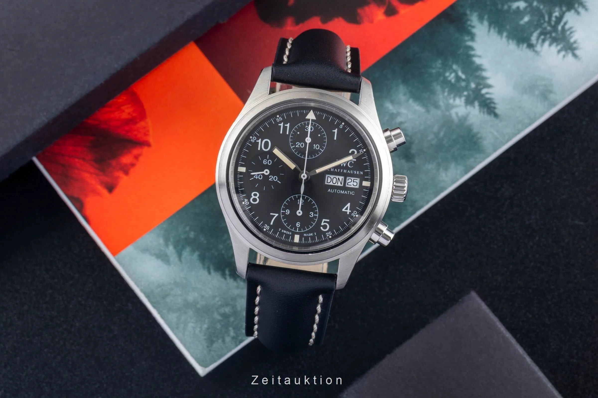 IWC Fliegerchronograph chronograph steel automatic men's watch IW370601 LP: 7700EUR  [2501124] - Image 4
