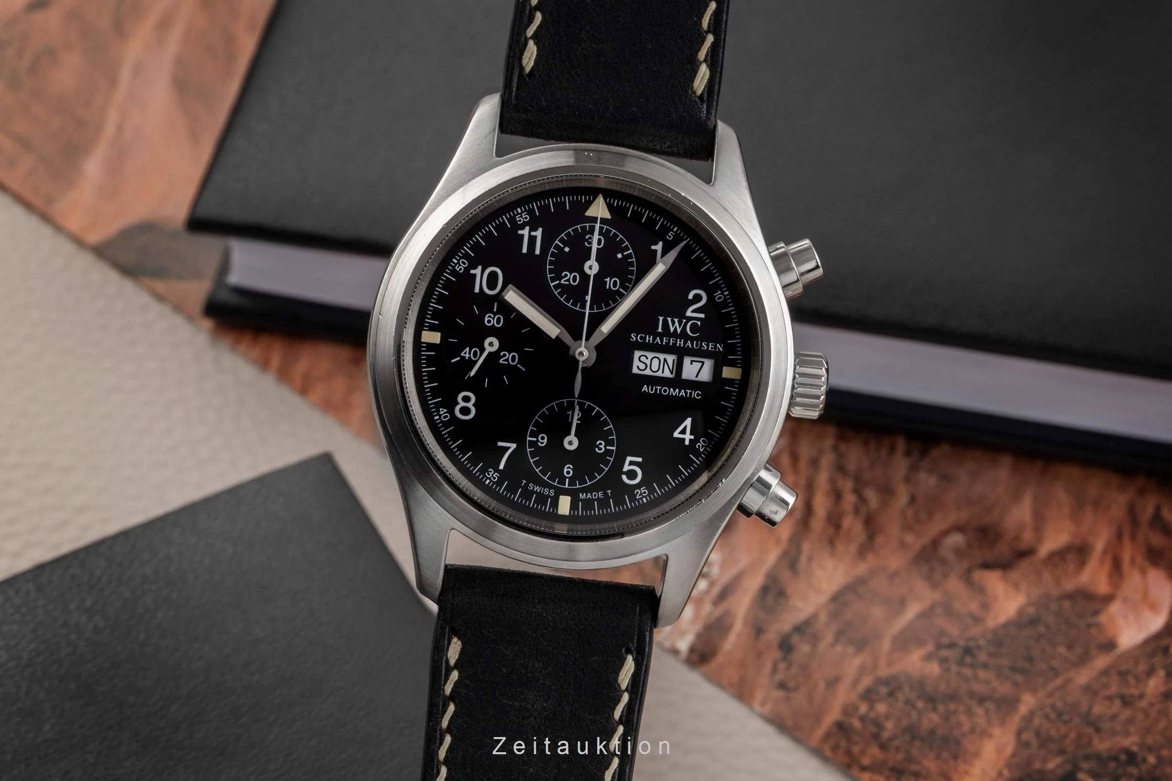 IWC Fliegerchronograph chronograph steel automatic men's watch IW370601 LP: 7700EUR  [2502709] - Image 2