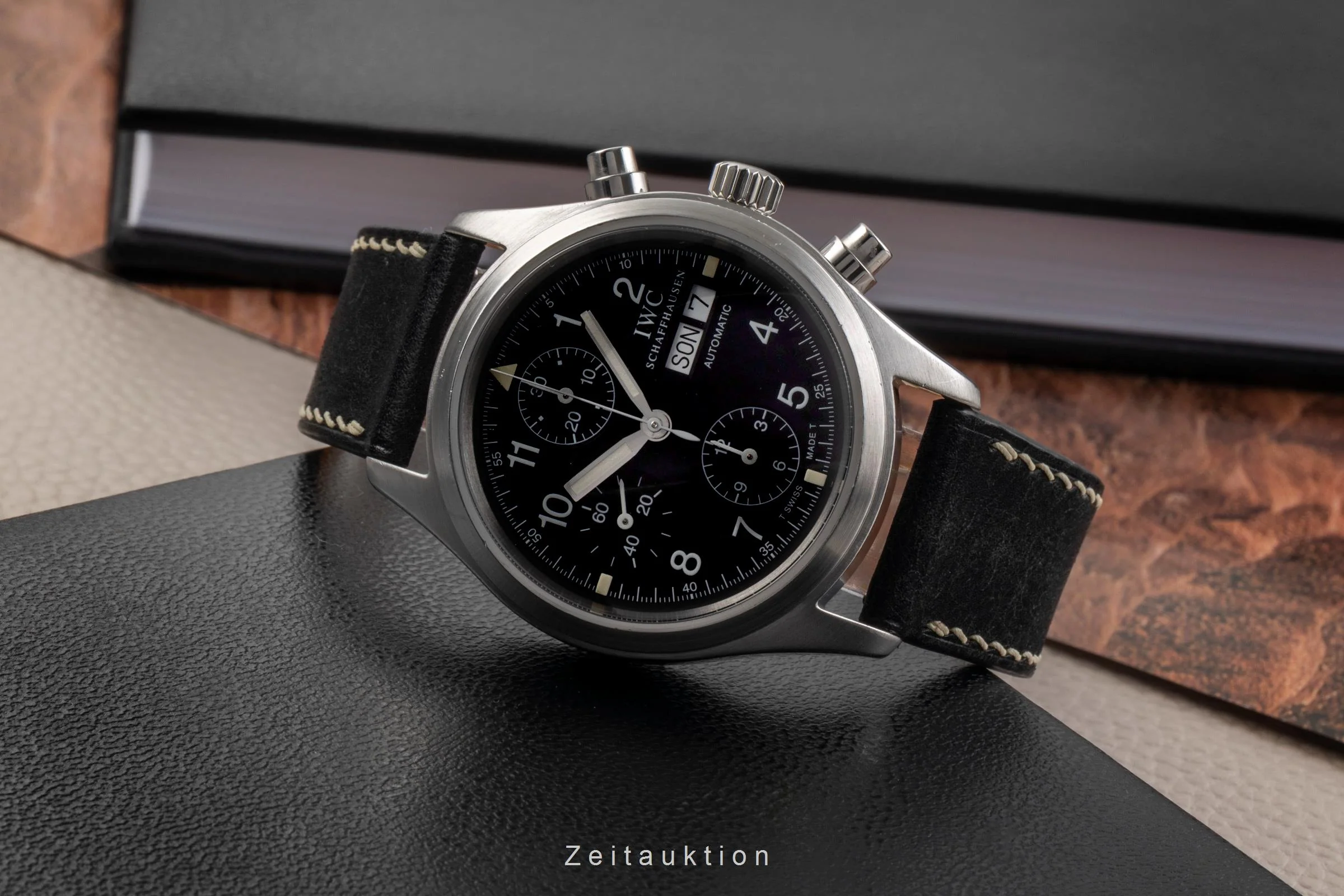 IWC Fliegerchronograph chronograph steel automatic men's watch IW370601 LP: 7700EUR  [2502709] - Image 3