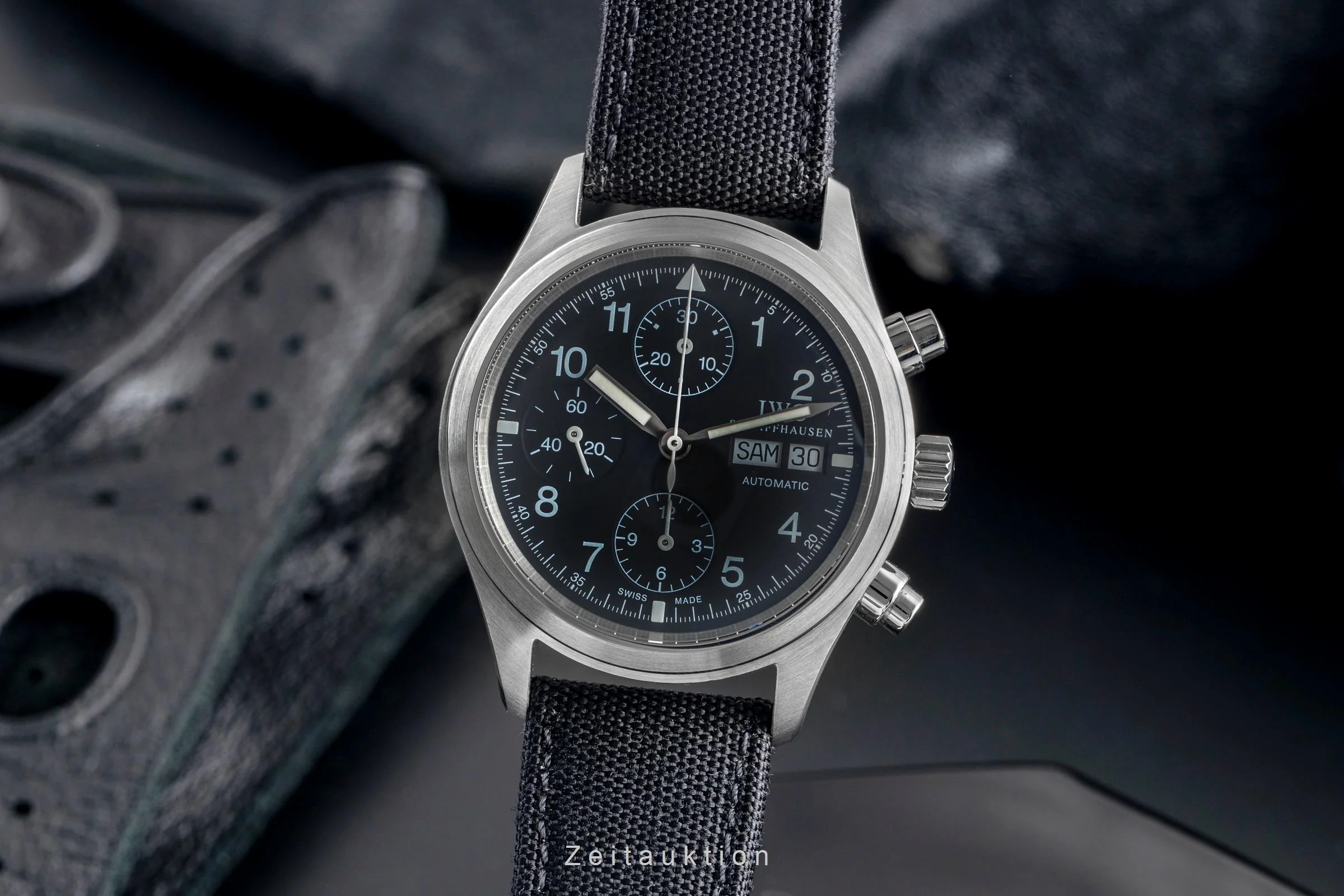 IWC Fliegerchronograph chronograph steel automatic men's watch IW370601  [2504244] - Image 2