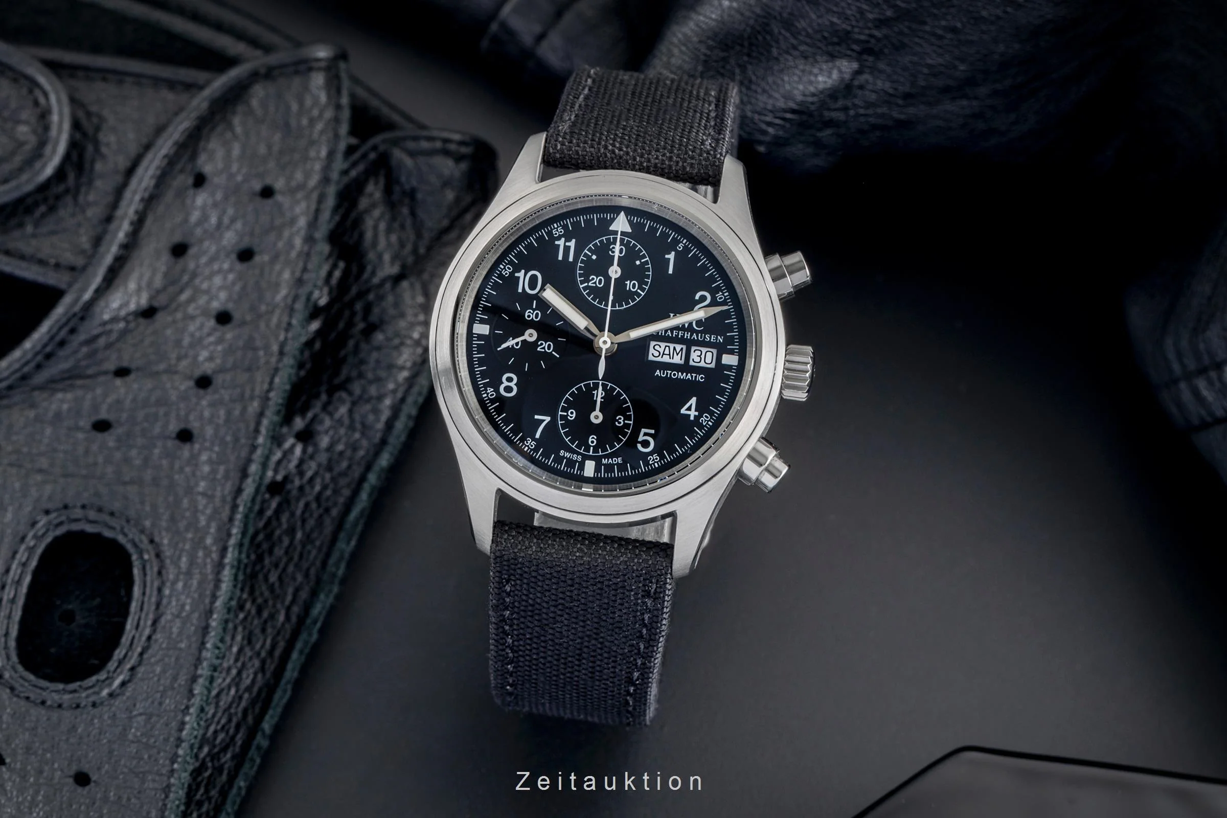 IWC Fliegerchronograph chronograph steel automatic men's watch IW370601  [2504244] - Image 4