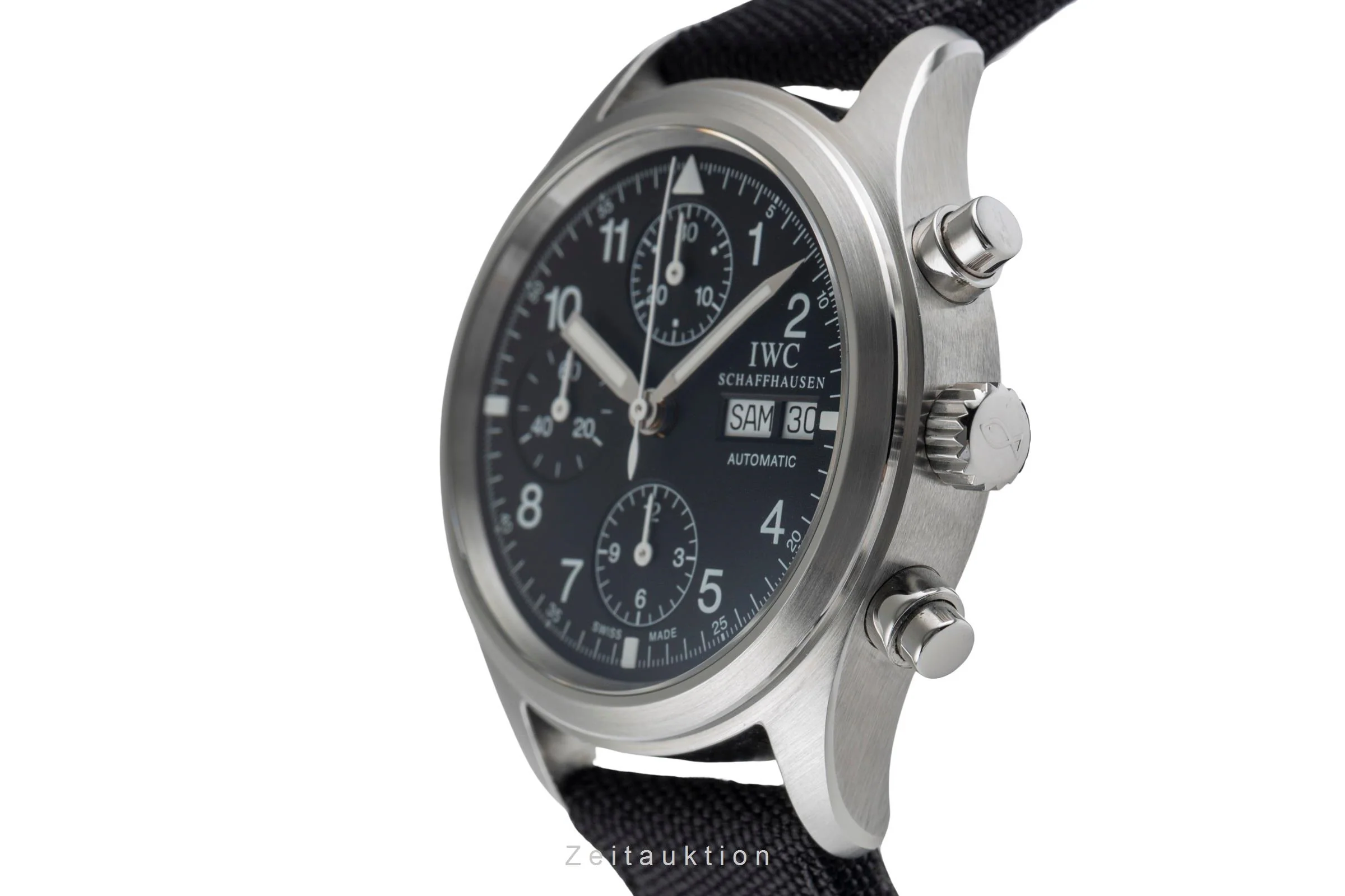 IWC Fliegerchronograph chronograph steel automatic men's watch IW370601  [2504244] - Image 7