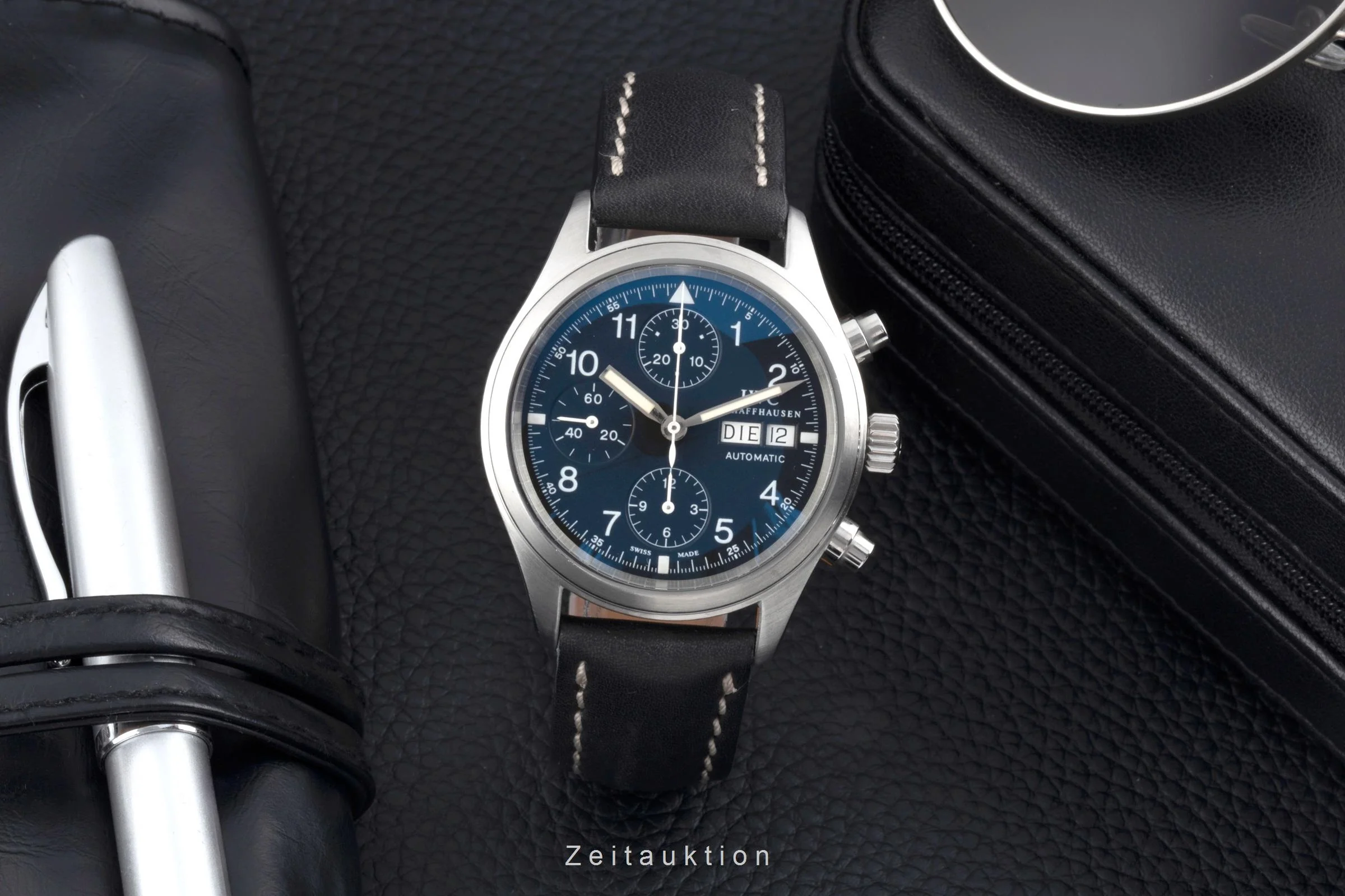IWC Fliegerchronograph chronograph steel automatic men's watch IW370601 LP: 7800EUR  [2505997] - Image 4