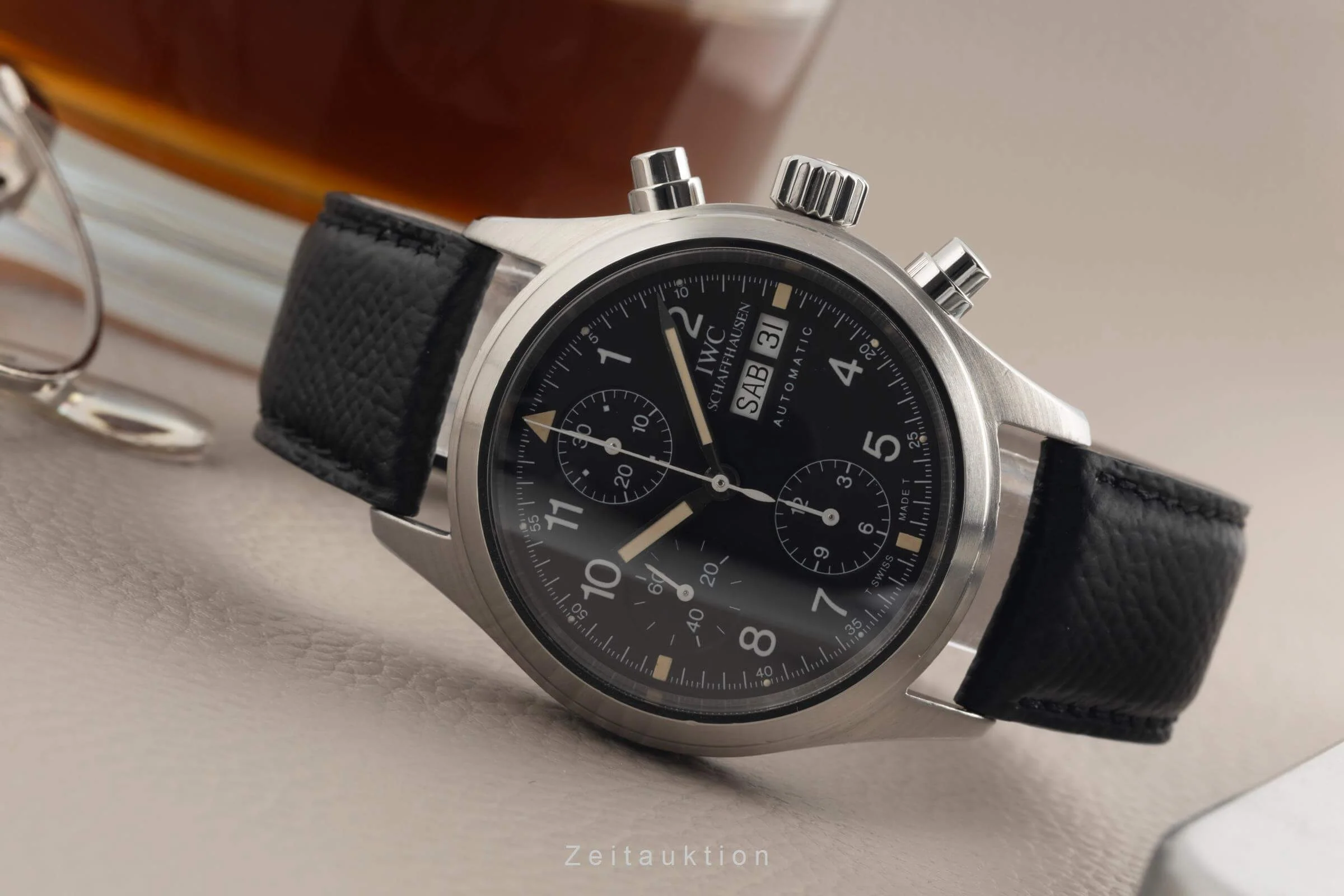IWC Fliegerchronograph chronograph steel automatic men's watch IW370602 LP: 8300EUR  [2501152] - Image 3