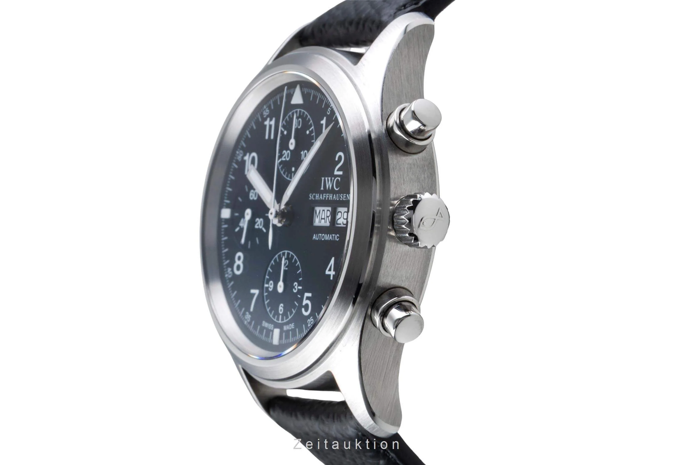 IWC Fliegerchronograph chronograph steel automatic men's watch IW370602 LP: 8300EUR  [2501458] - Image 7