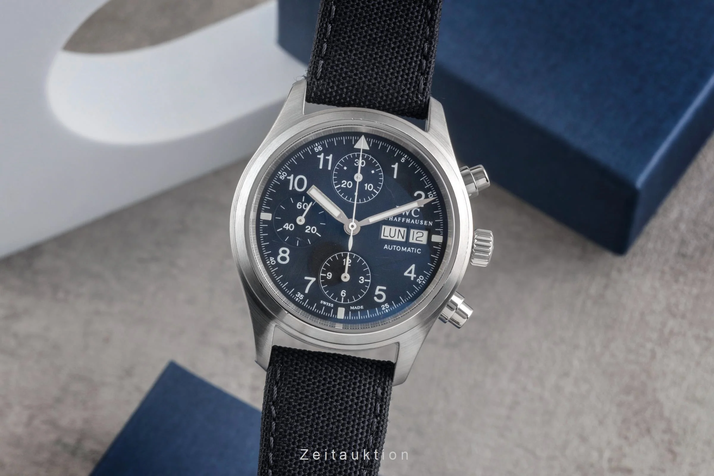 IWC Fliegerchronograph chronograph steel automatic men's watch IW370602 LP: 8300EUR  [2502833] - Image 2