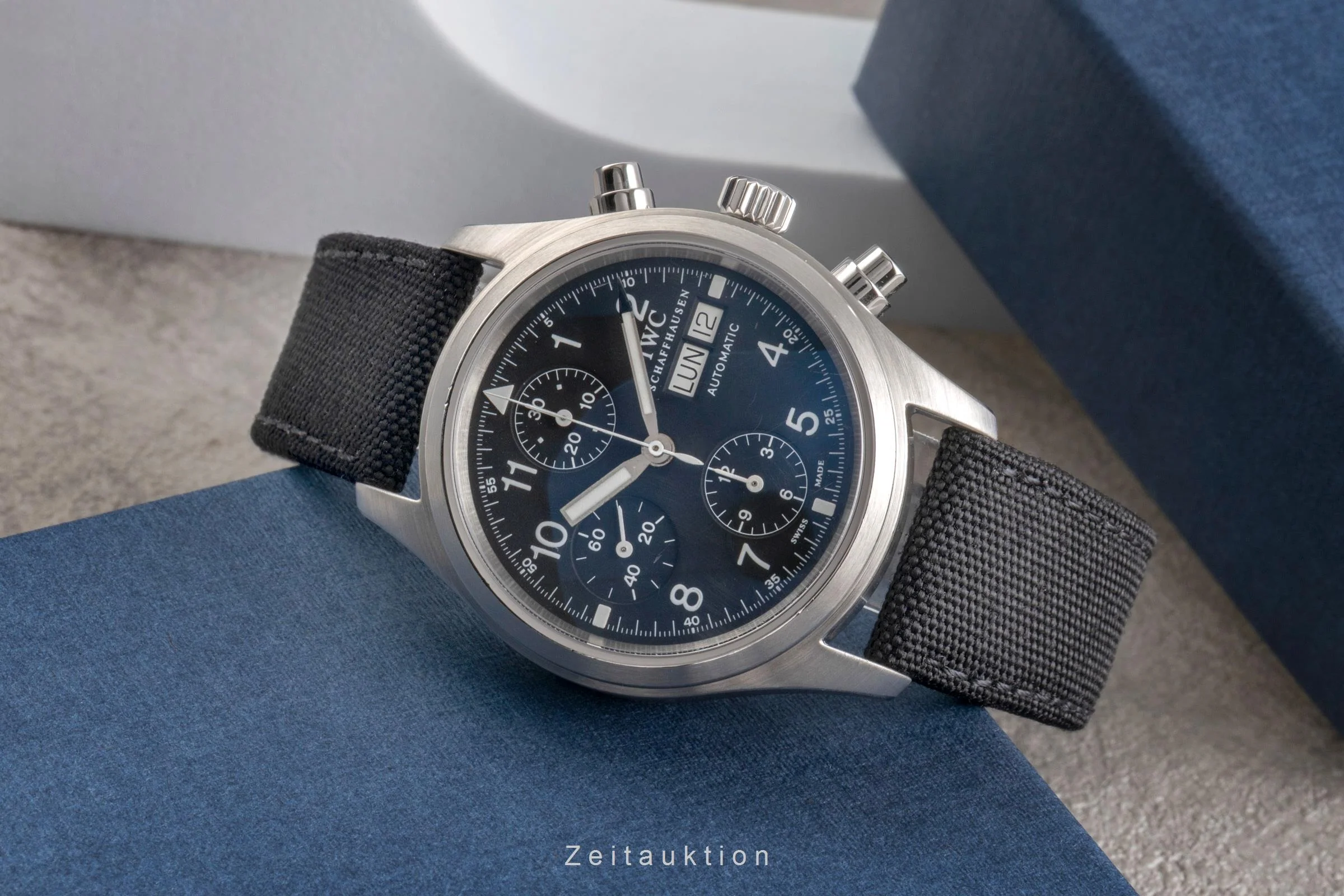 IWC Fliegerchronograph chronograph steel automatic men's watch IW370602 LP: 8300EUR  [2502833] - Image 3