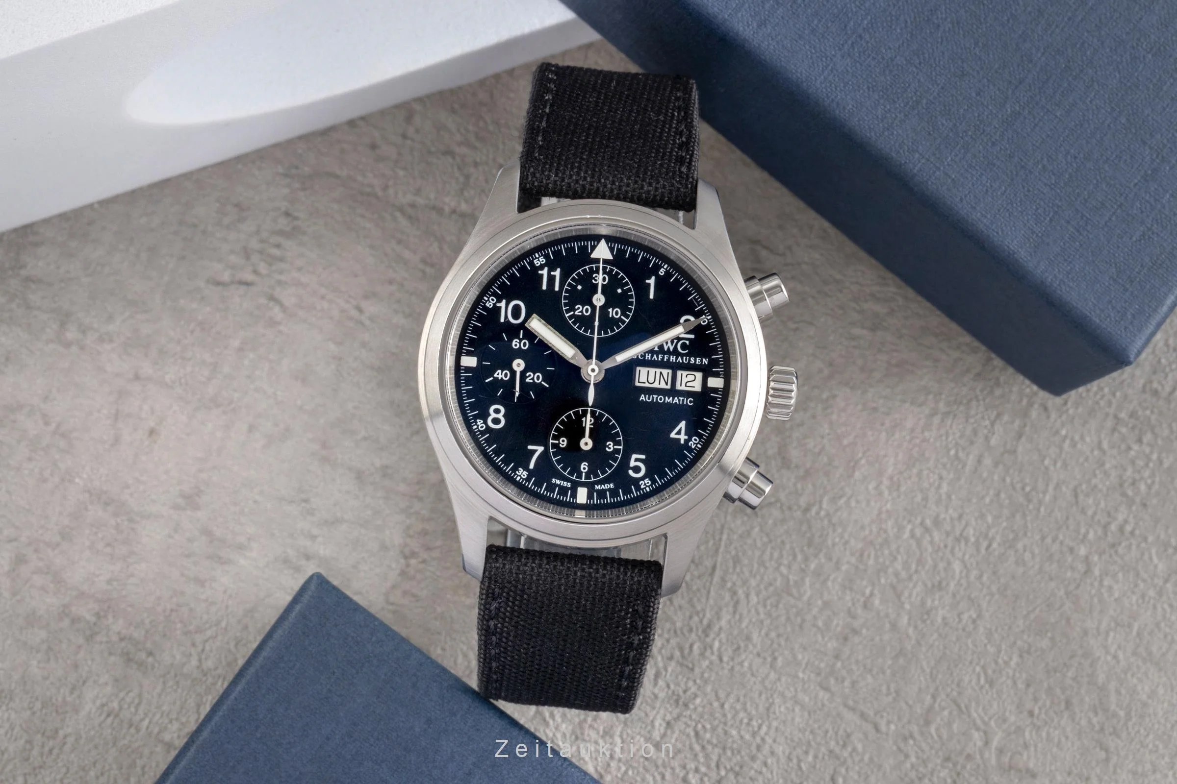 IWC Fliegerchronograph chronograph steel automatic men's watch IW370602 LP: 8300EUR  [2502833] - Image 4