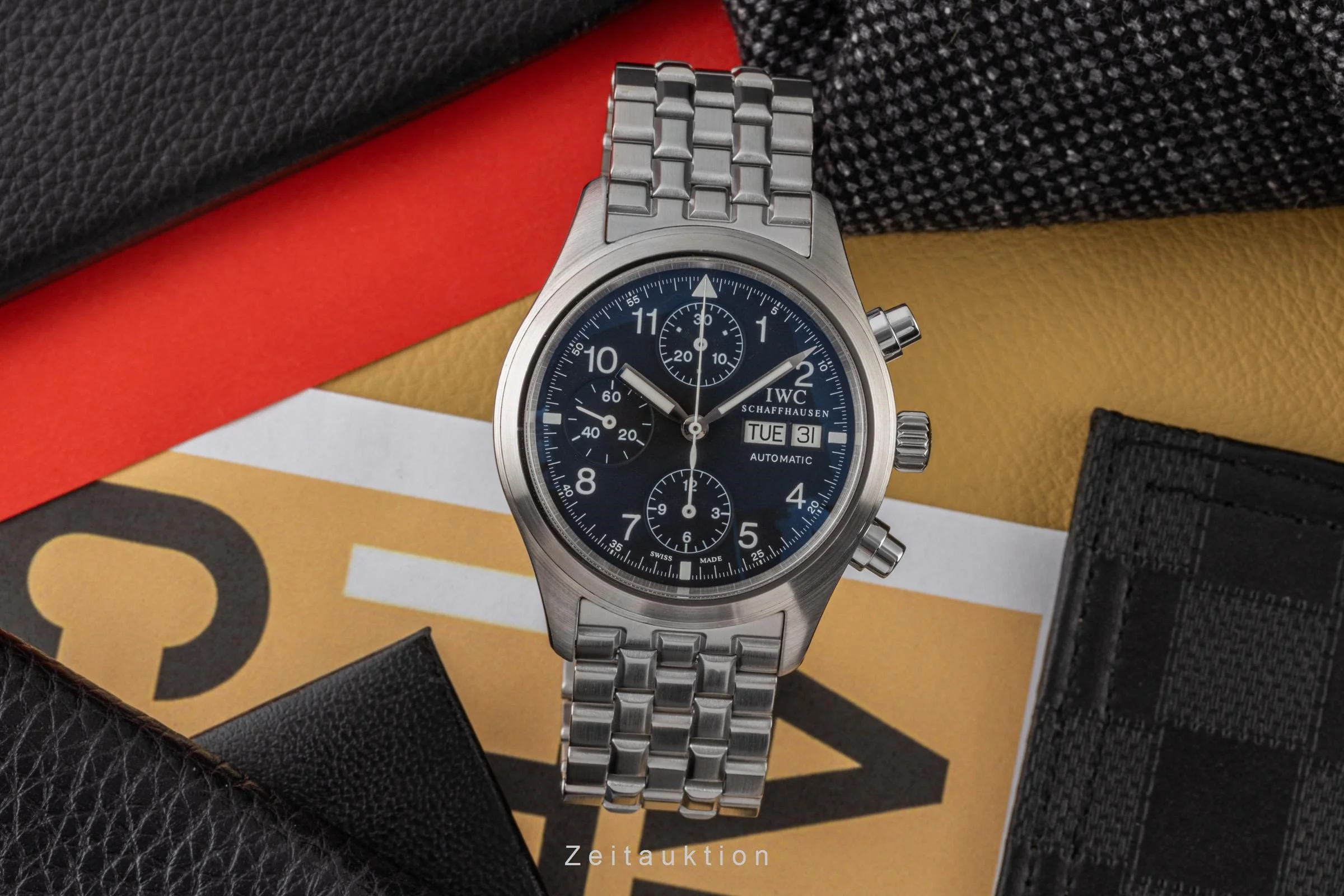 IWC Fliegerchronograph chronograph steel automatic men's watch IW370603 LP: 9300EUR  [2305121] - Image 2
