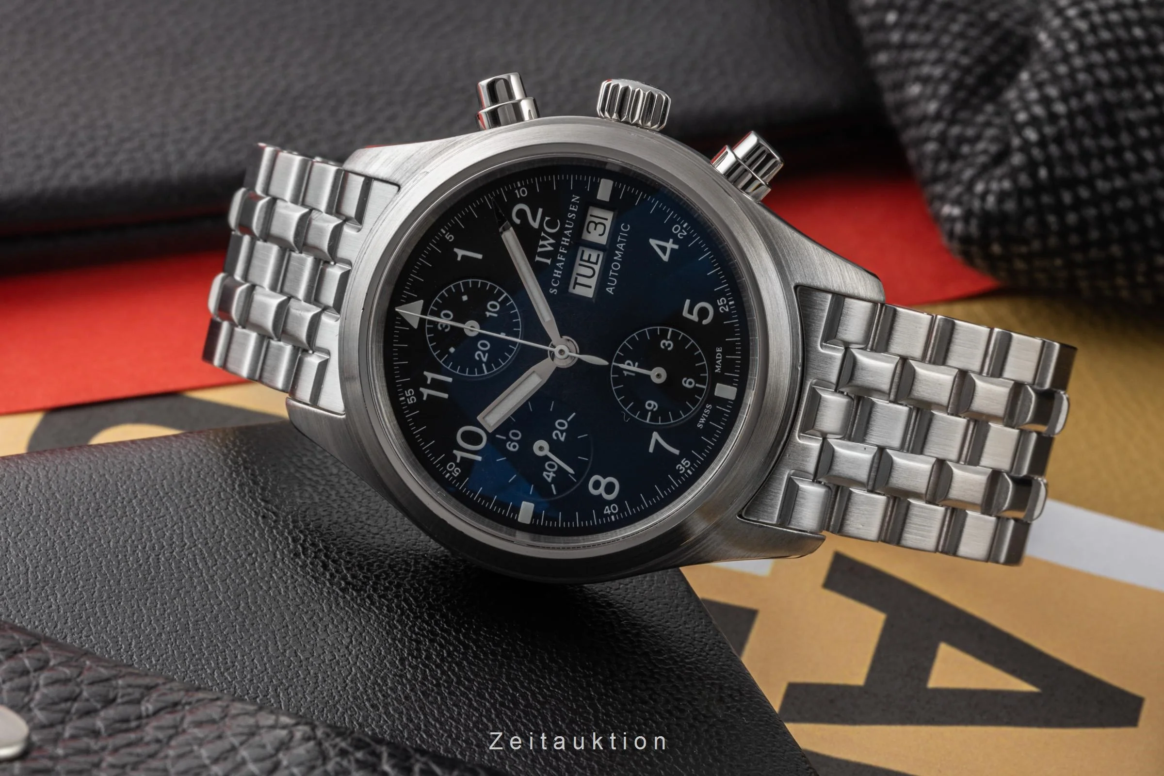 IWC Fliegerchronograph chronograph steel automatic men's watch IW370603 LP: 9300EUR  [2305121] - Image 3