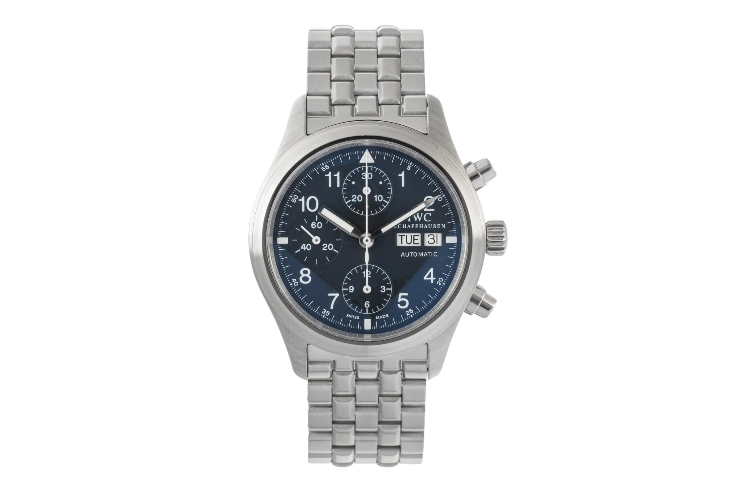 IWC Fliegerchronograph chronograph steel automatic men's watch IW370603 LP: 9300EUR  [2305121] - Image 4