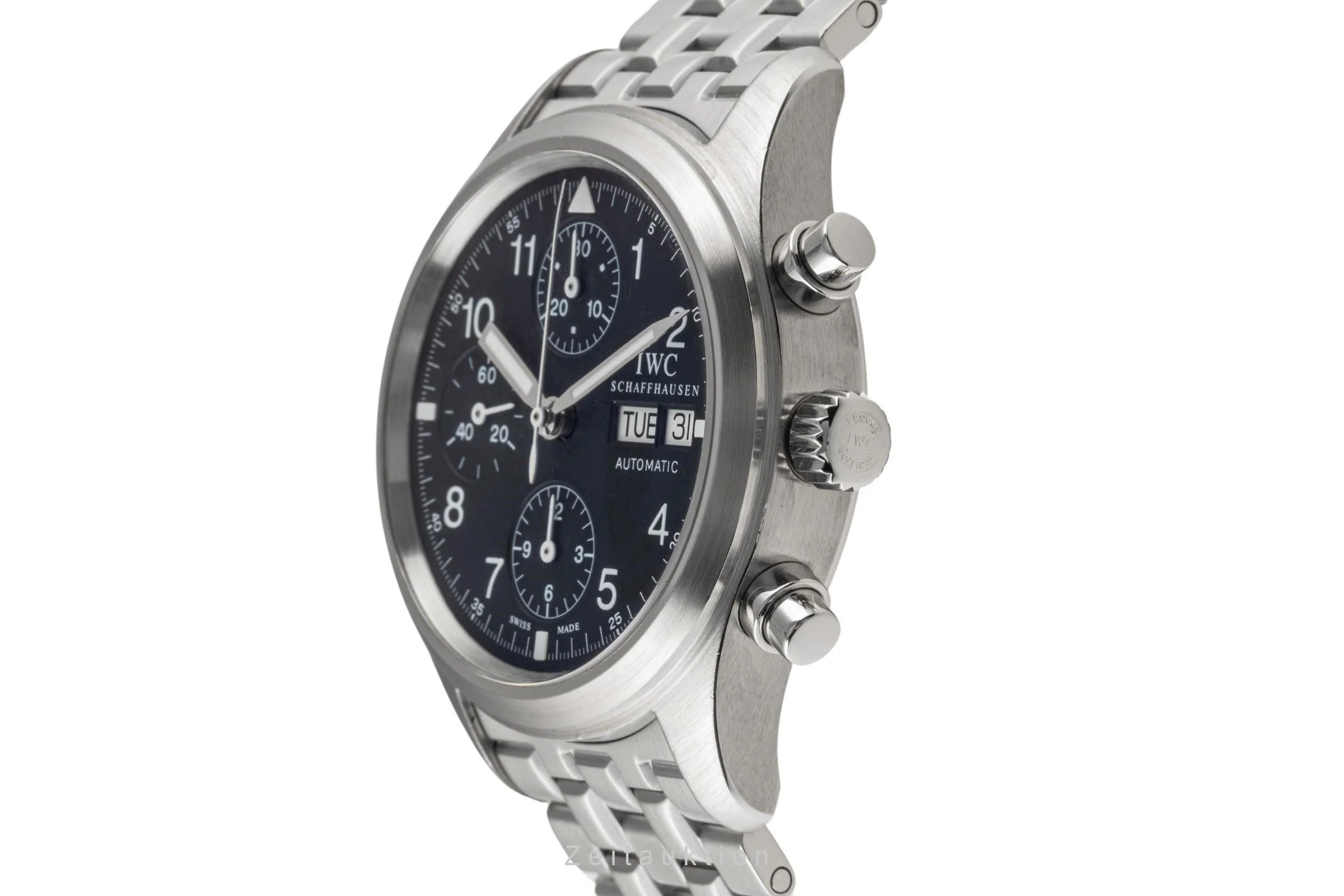 IWC Fliegerchronograph chronograph steel automatic men's watch IW370603 LP: 9300EUR  [2305121] - Image 6