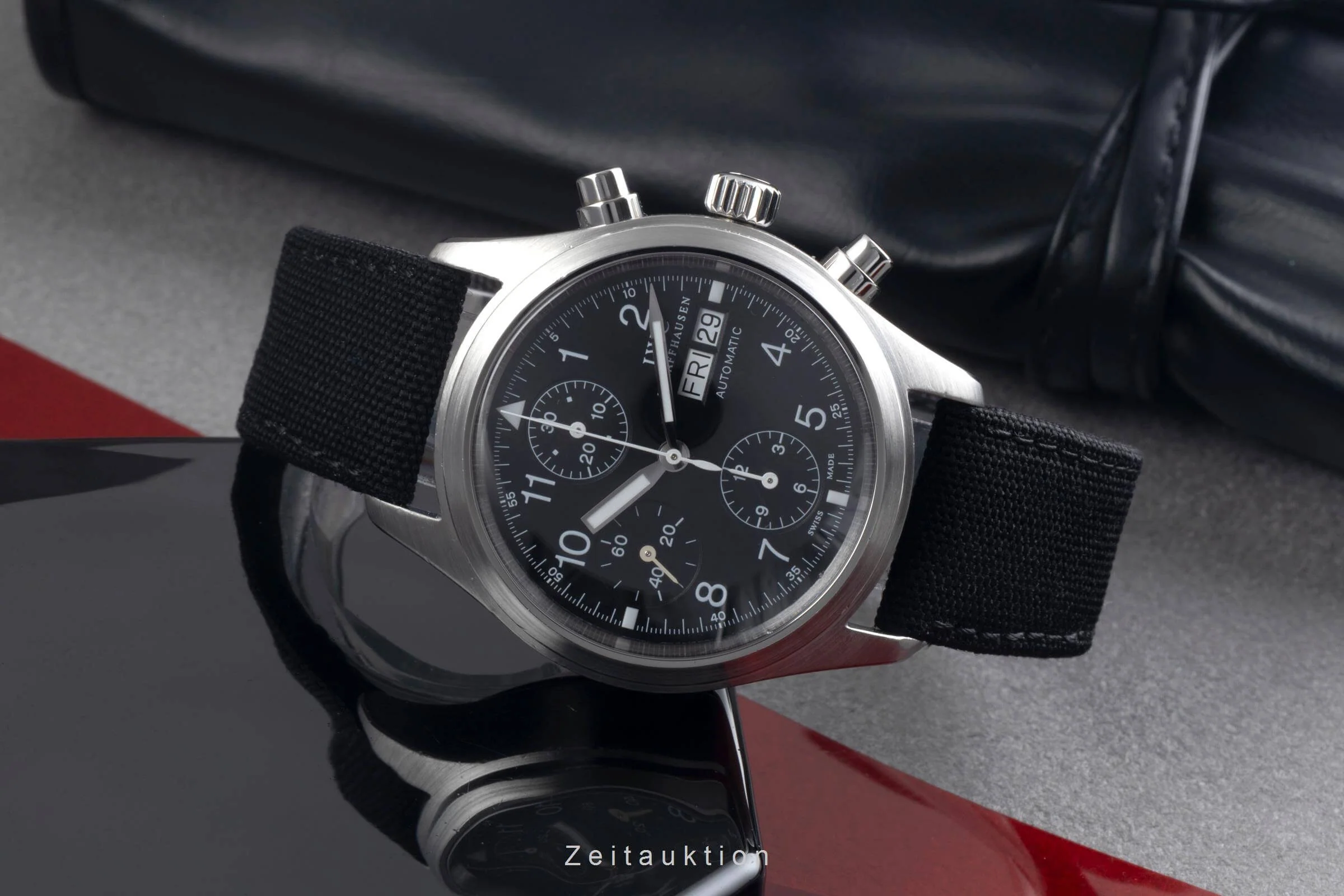 IWC Fliegerchronograph chronograph steel automatic men's watch IW370603 LP: 7900EUR  [2406413] - Image 2