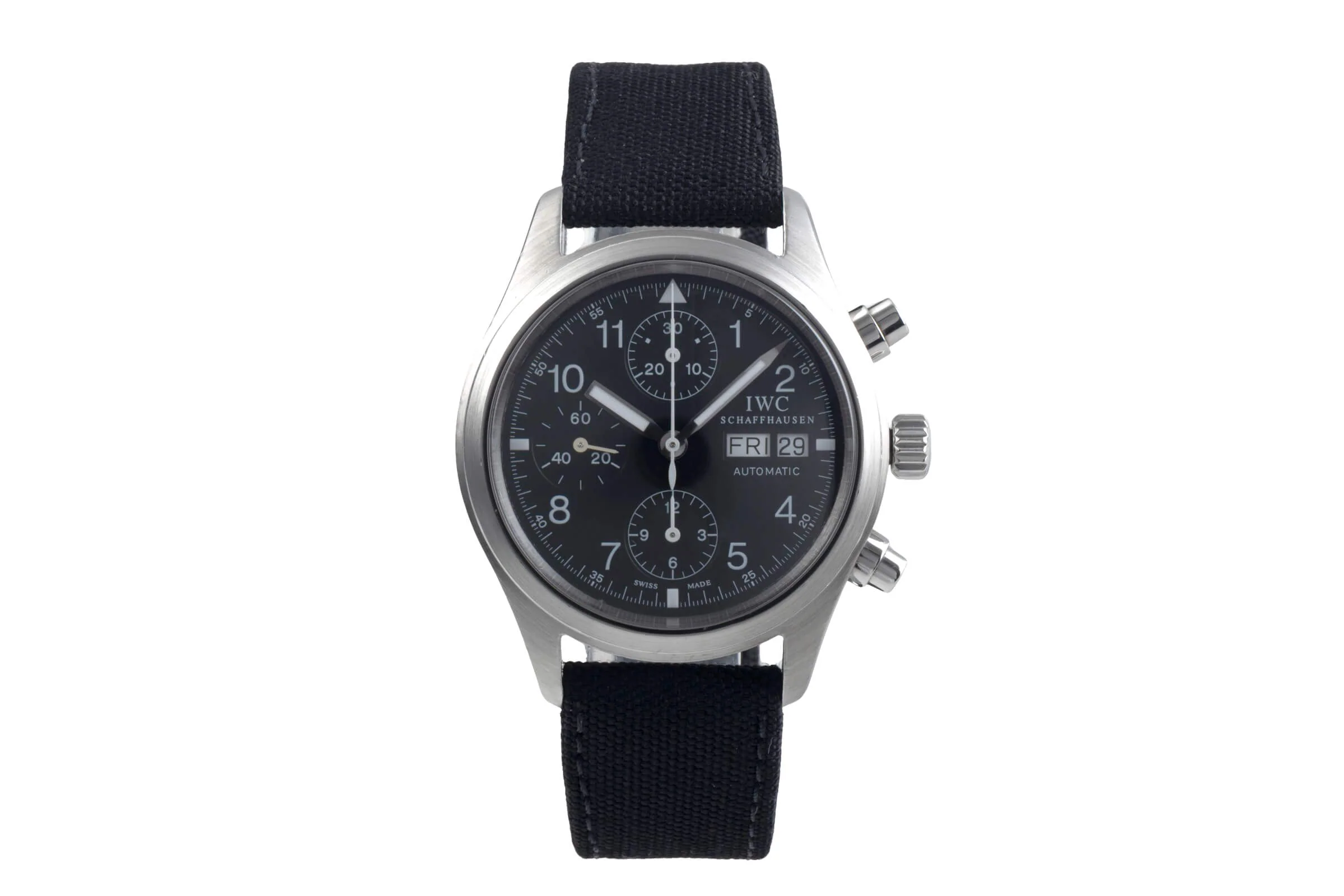 IWC Fliegerchronograph chronograph steel automatic men's watch IW370603 LP: 7900EUR  [2406413] - Image 4
