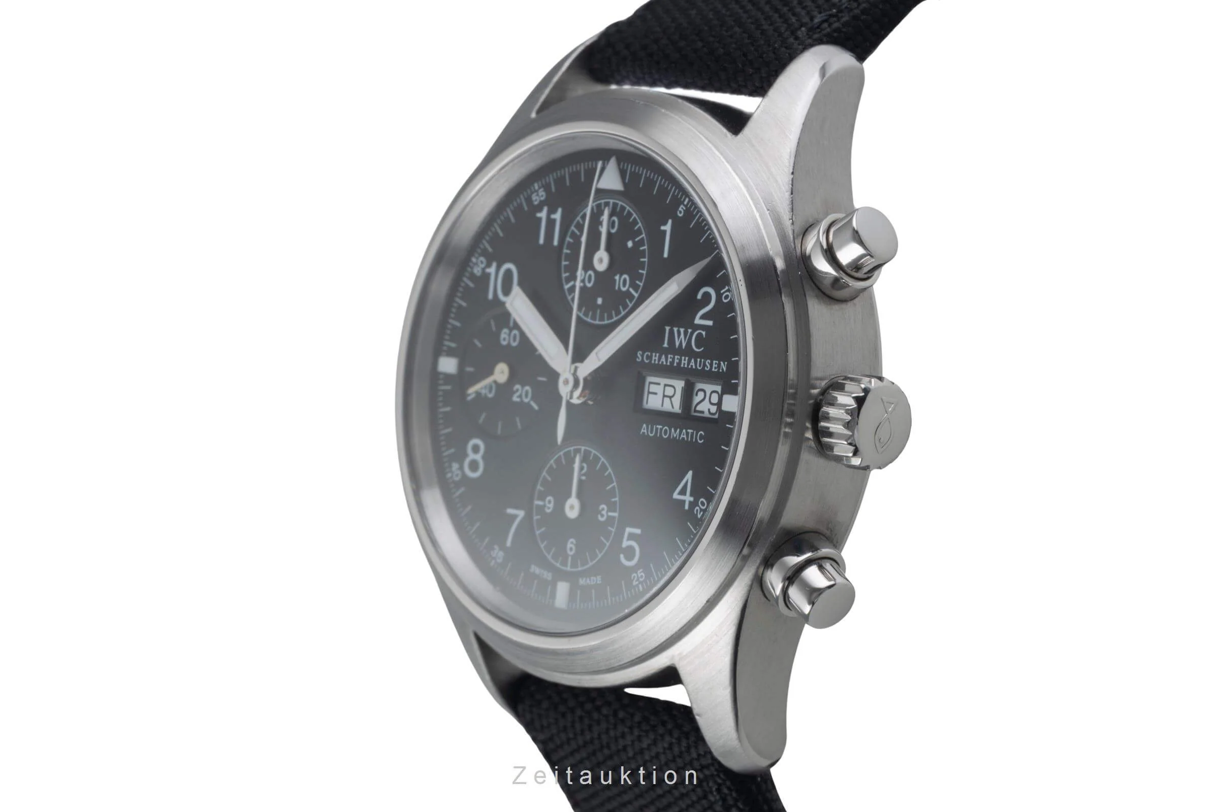 IWC Fliegerchronograph chronograph steel automatic men's watch IW370603 LP: 7900EUR  [2406413] - Image 6