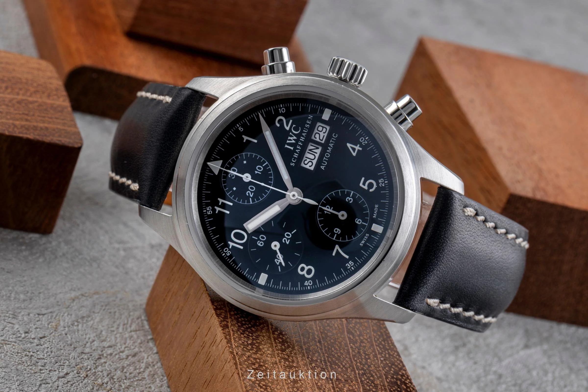 IWC Fliegerchronograph chronograph steel automatic men's watch IW370603 LP: 7700EUR  [2505069] - Image 3