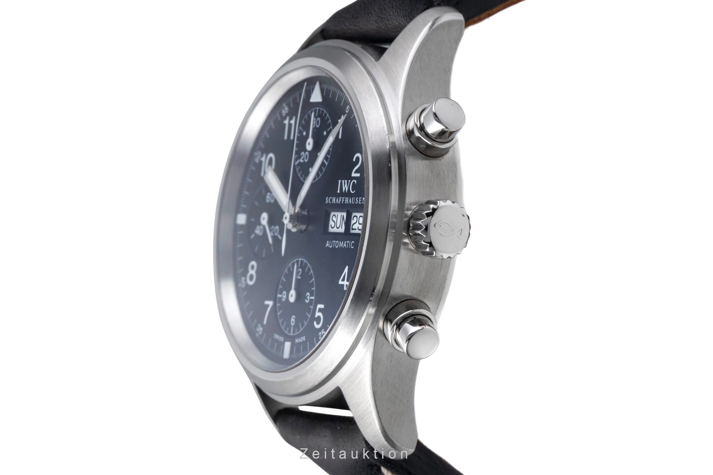 IWC Fliegerchronograph chronograph steel automatic men's watch IW370603 LP: 7700EUR  [2505069] - Image 7