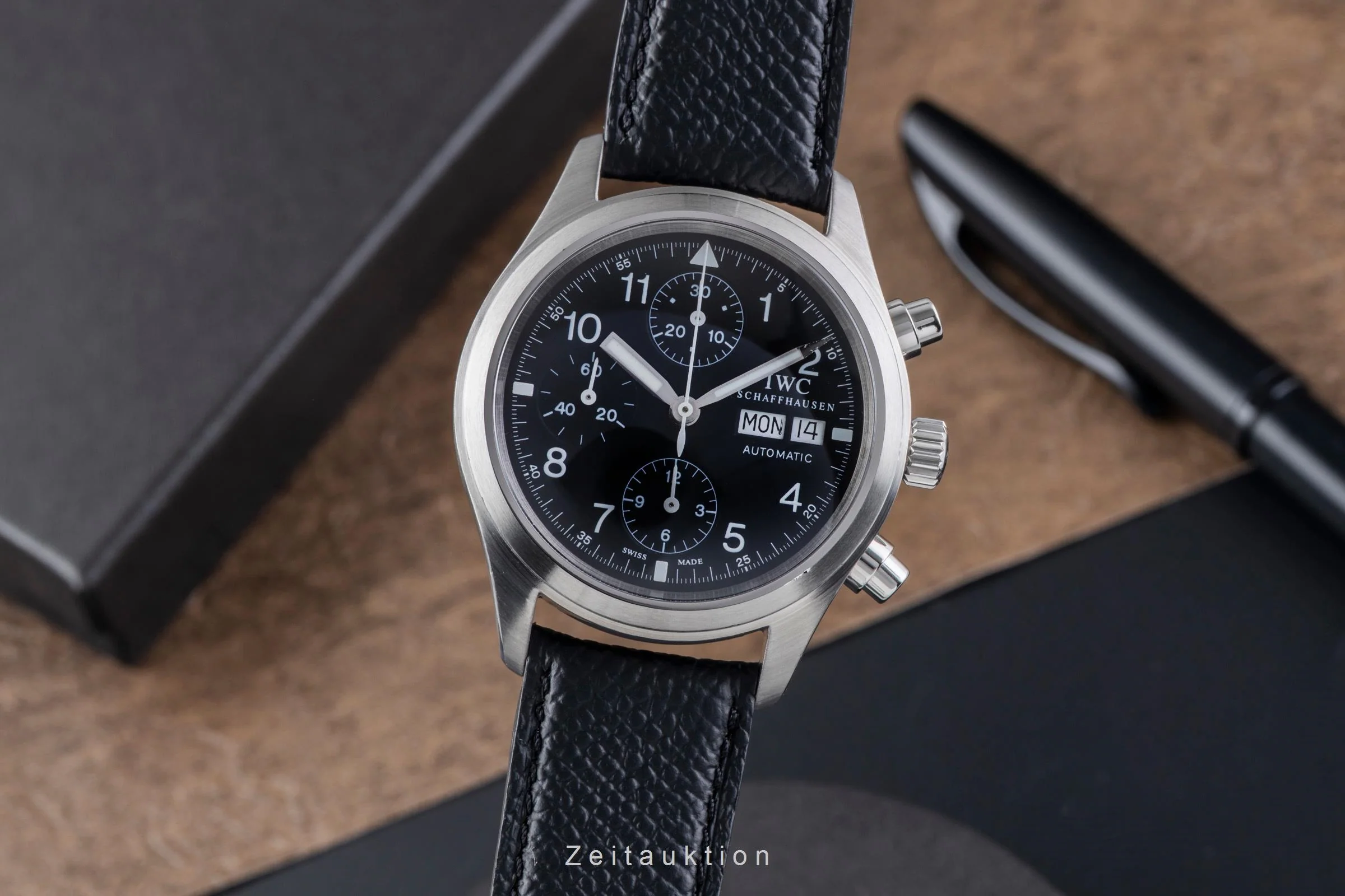 IWC Fliegerchronograph chronograph steel automatic men's watch IW370603 LP: 7700EUR  [2505401] - Image 2