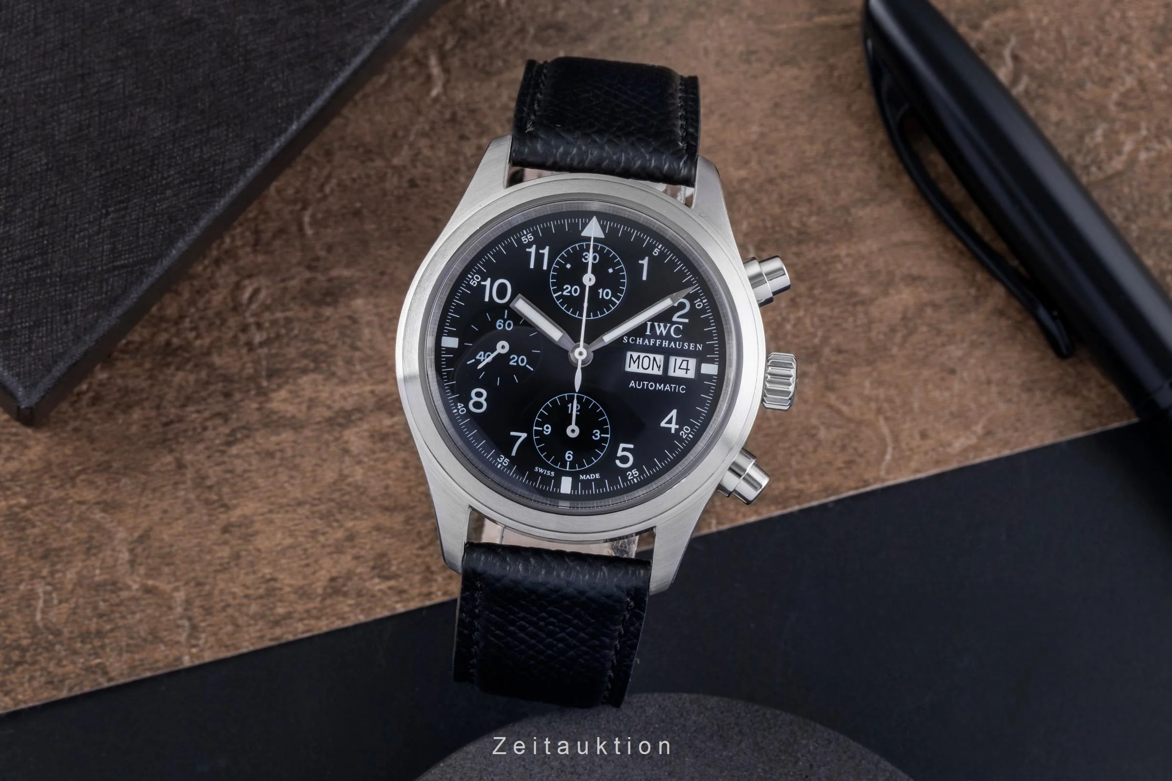 IWC Fliegerchronograph chronograph steel automatic men's watch IW370603 LP: 7700EUR  [2505401] - Image 4