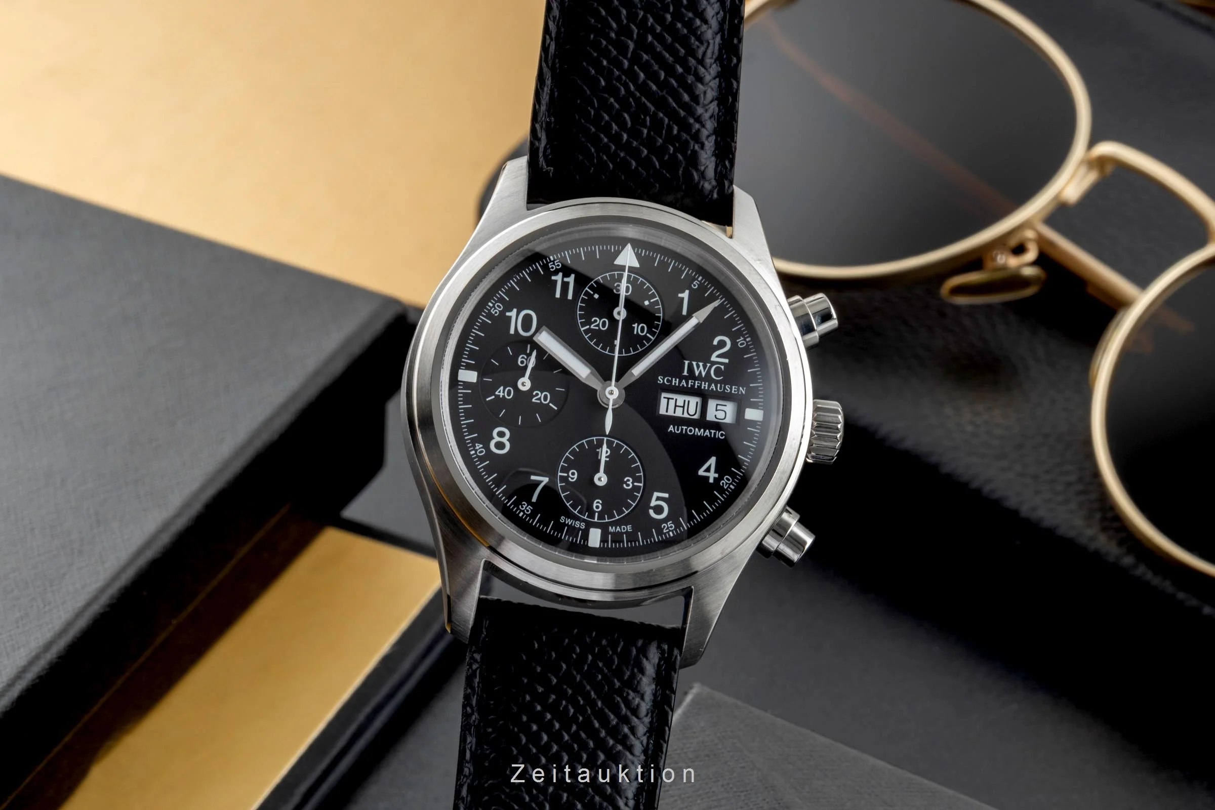IWC Fliegerchronograph chronograph steel automatic men's watch IW370603 LP: 7700EUR  [2505422] - Image 2
