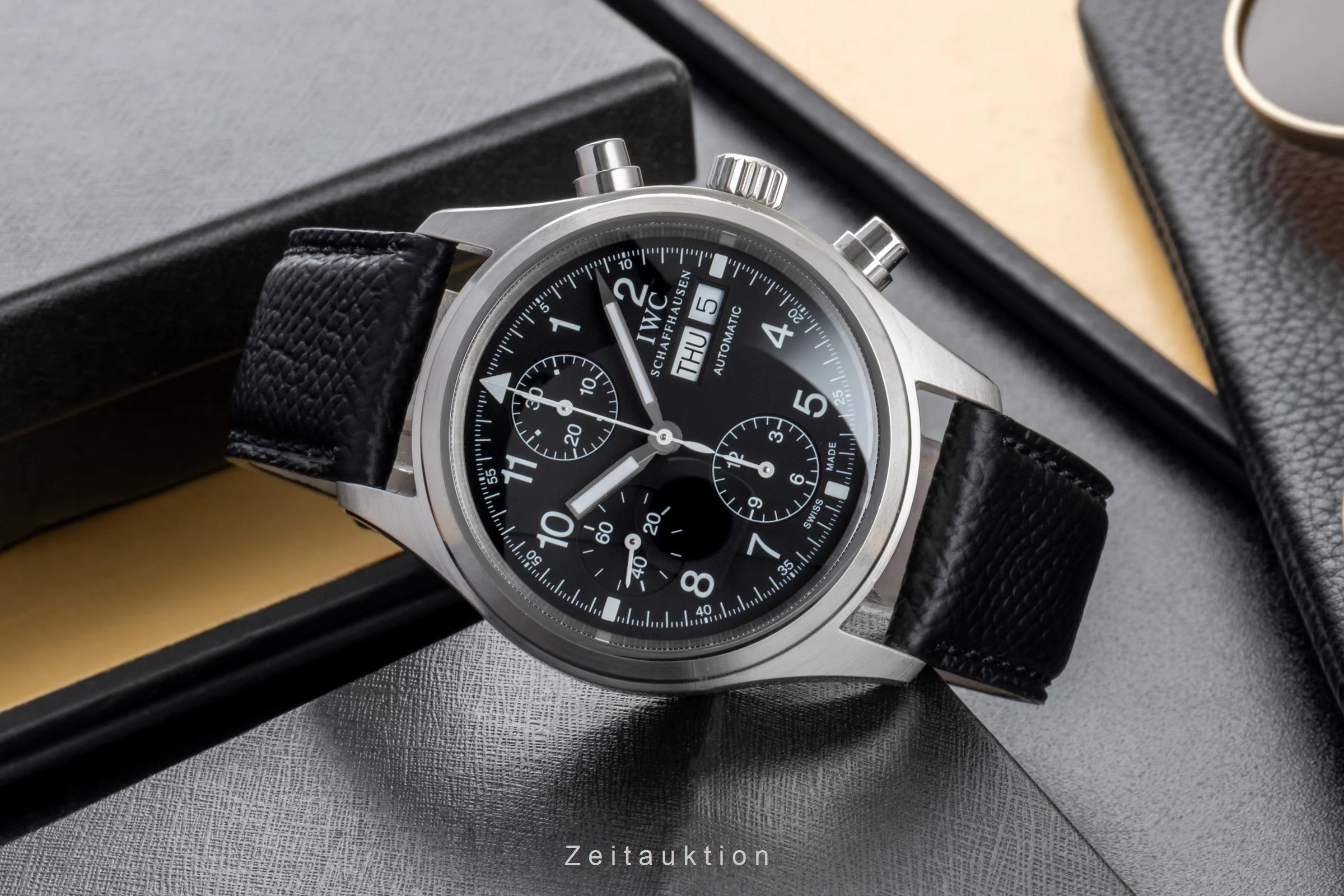 IWC Fliegerchronograph chronograph steel automatic men's watch IW370603 LP: 7700EUR  [2505422] - Image 3
