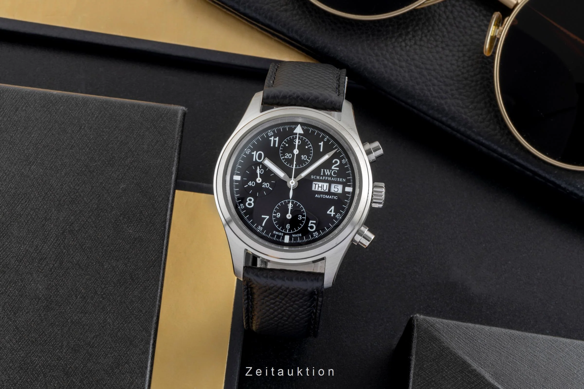 IWC Fliegerchronograph chronograph steel automatic men's watch IW370603 LP: 7700EUR  [2505422] - Image 4