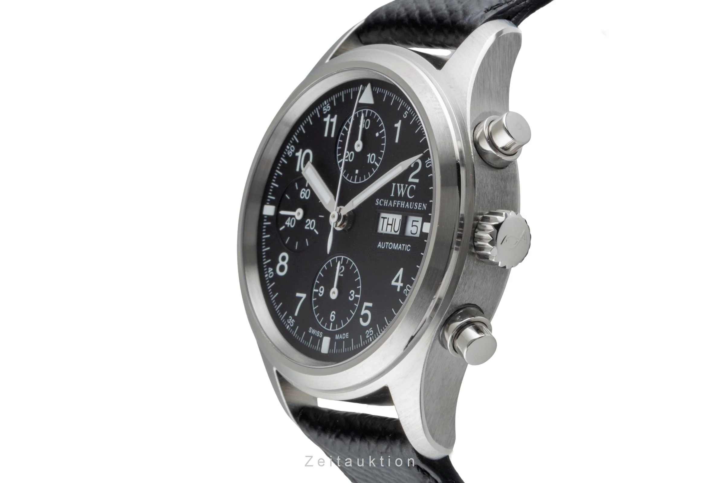 IWC Fliegerchronograph chronograph steel automatic men's watch IW370603 LP: 7700EUR  [2505422] - Image 7