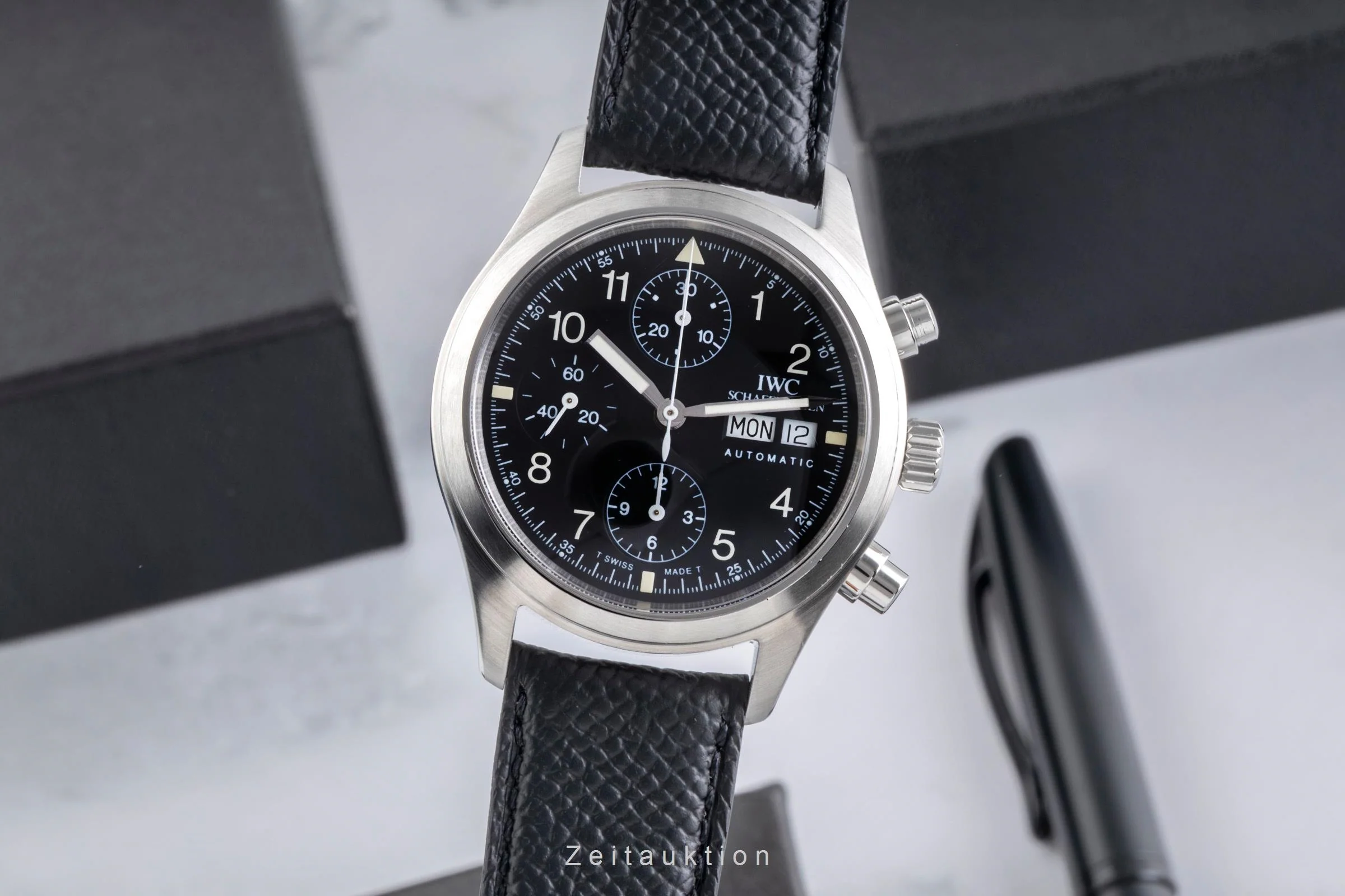 IWC Fliegerchronograph chronograph steel automatic men's watch IW370603  [2505700] - Image 2