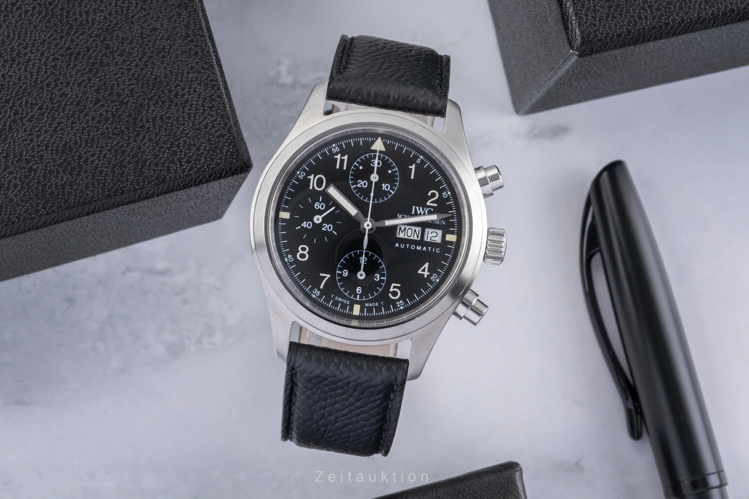 IWC Fliegerchronograph chronograph steel automatic men's watch IW370603  [2505700] - Image 4