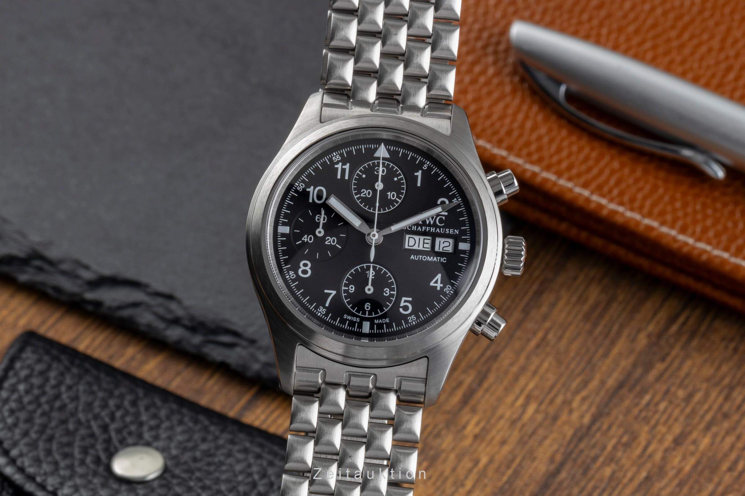 IWC Fliegerchronograph chronograph steel automatic men's watch IW370605  [2501784] - Image 2