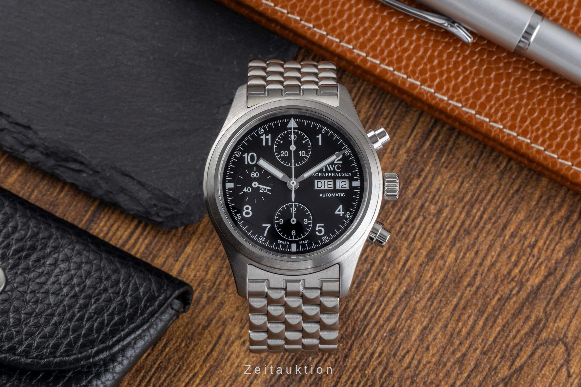 IWC Fliegerchronograph chronograph steel automatic men's watch IW370605  [2501784] - Image 4