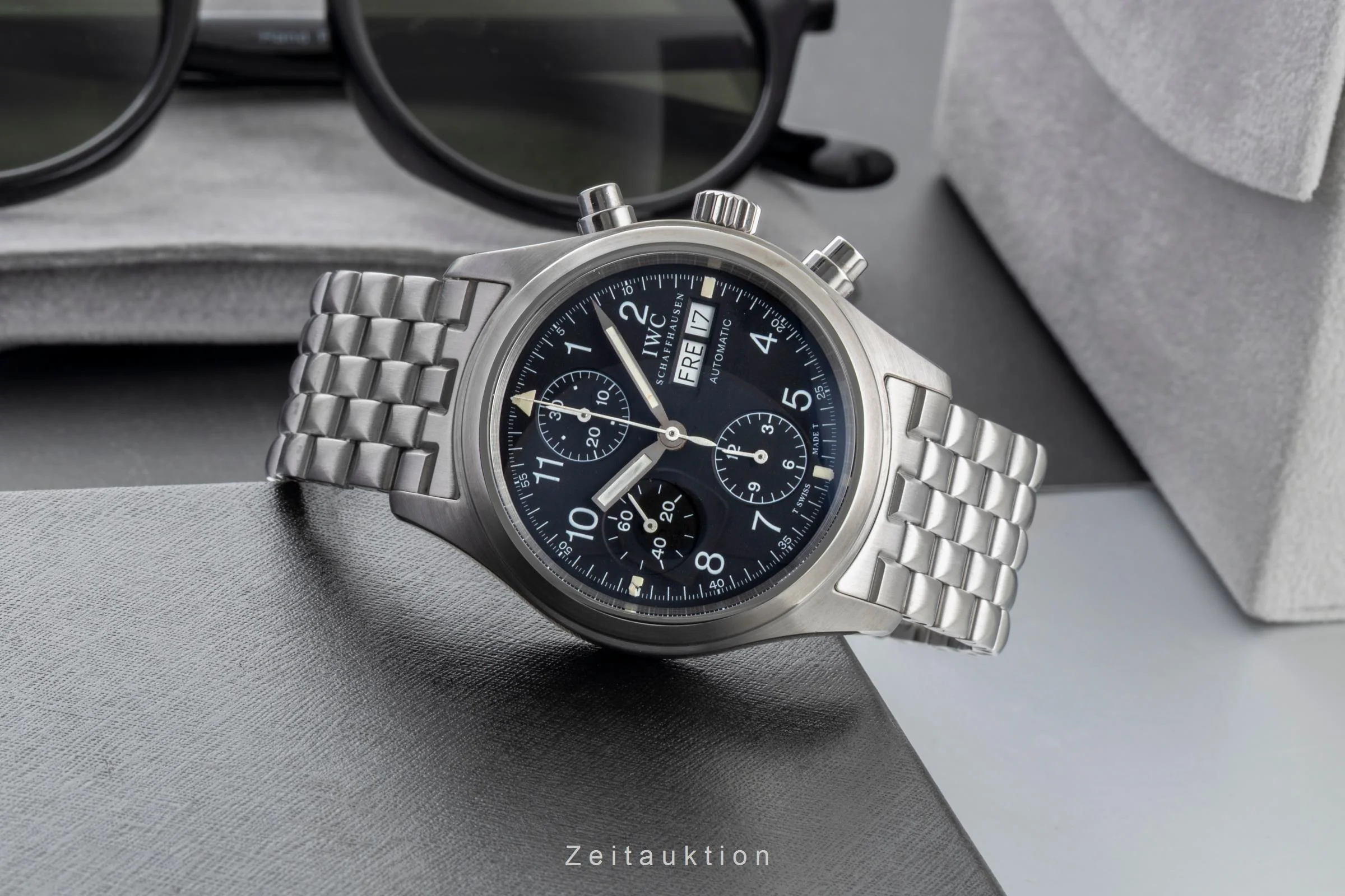 IWC Fliegerchronograph chronograph steel automatic men's watch IW370605  [2600687] - Image 3