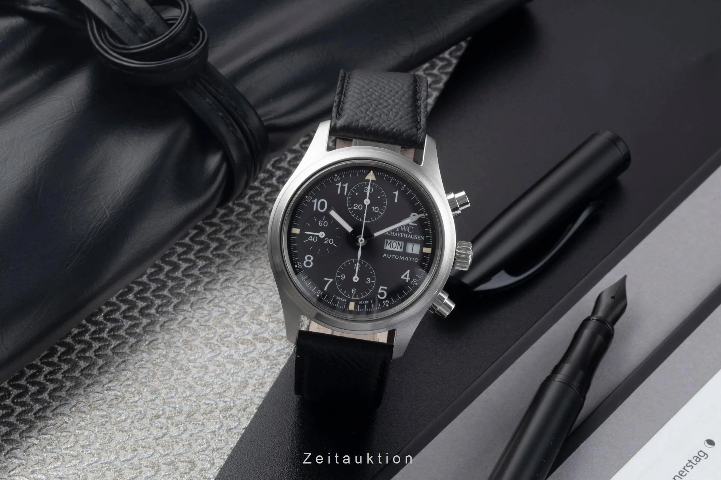 IWC Fliegerchronograph chronograph steel automatic men's watch IW370607  [2406458] - Image 3