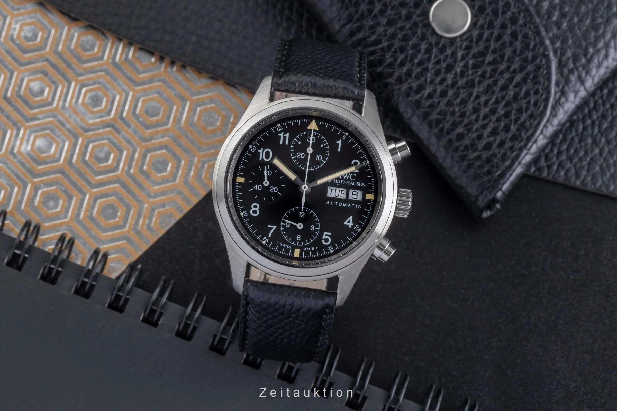 IWC Fliegerchronograph chronograph steel automatic men's watch IW370607  [2501634] - Image 4