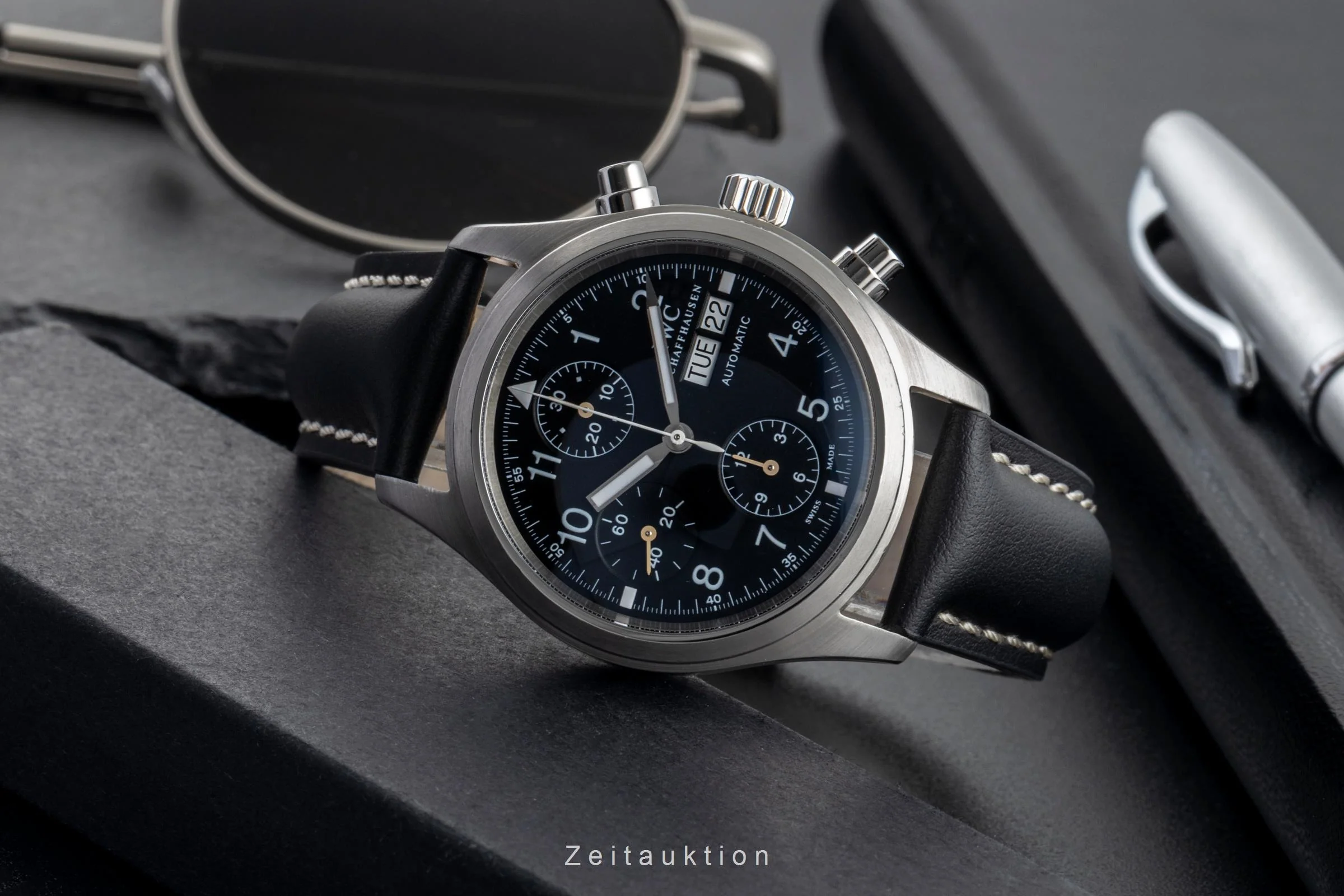 IWC Fliegerchronograph chronograph steel automatic men's watch IW370607  [2502786] - Image 3