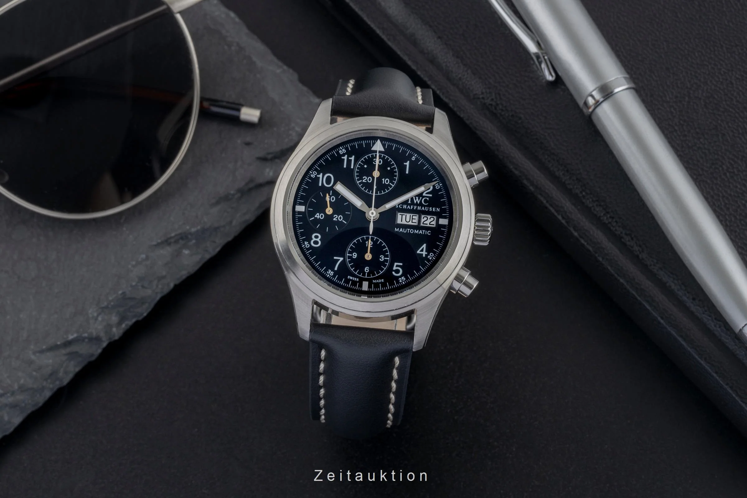 IWC Fliegerchronograph chronograph steel automatic men's watch IW370607  [2502786] - Image 4