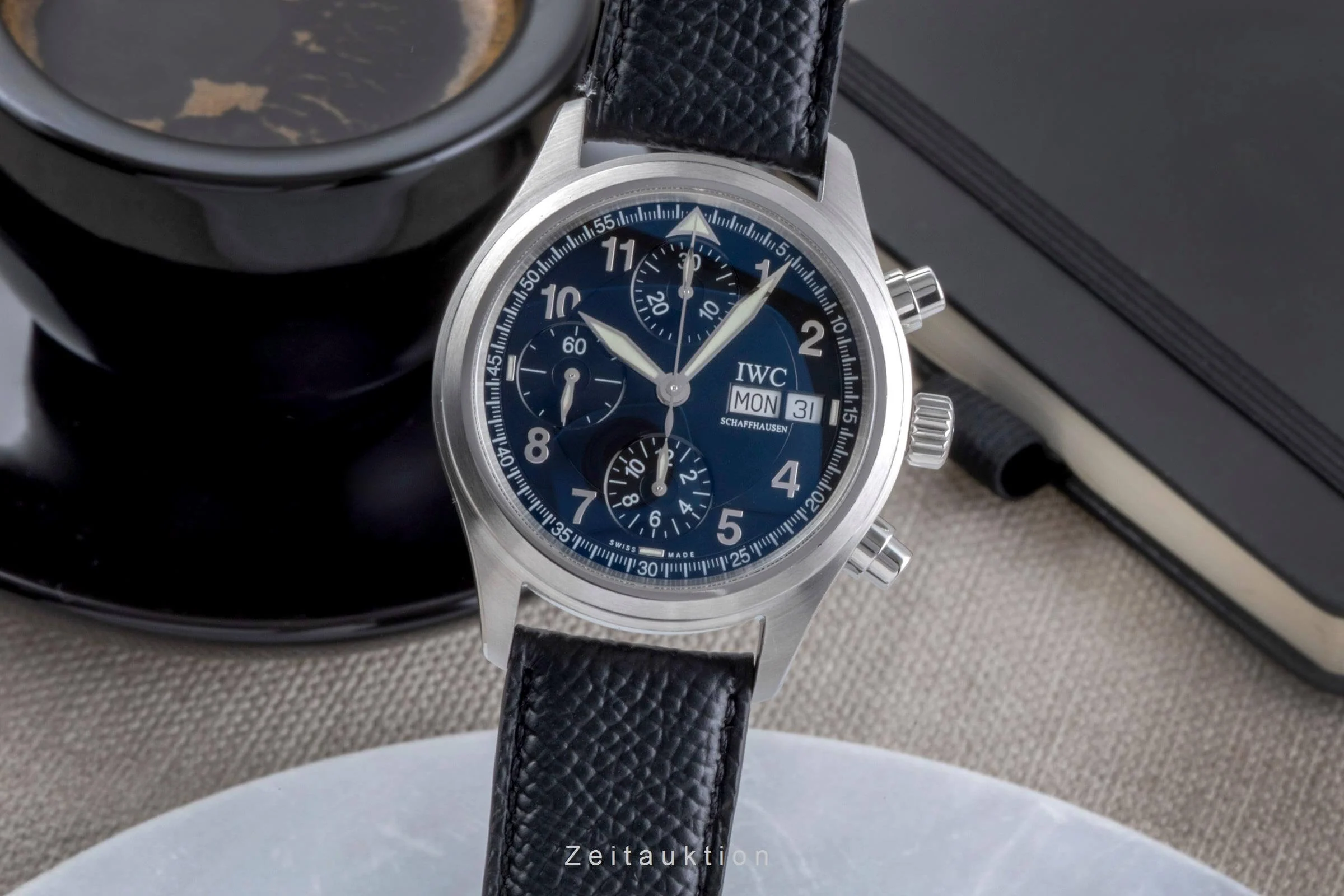 IWC Fliegerchronograph chronograph steel automatic men's watch IW370618  [2501863] - Image 2
