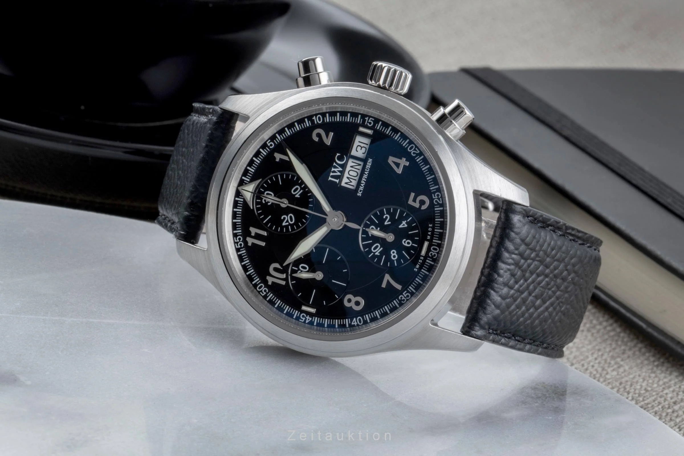 IWC Fliegerchronograph chronograph steel automatic men's watch IW370618  [2501863] - Image 3