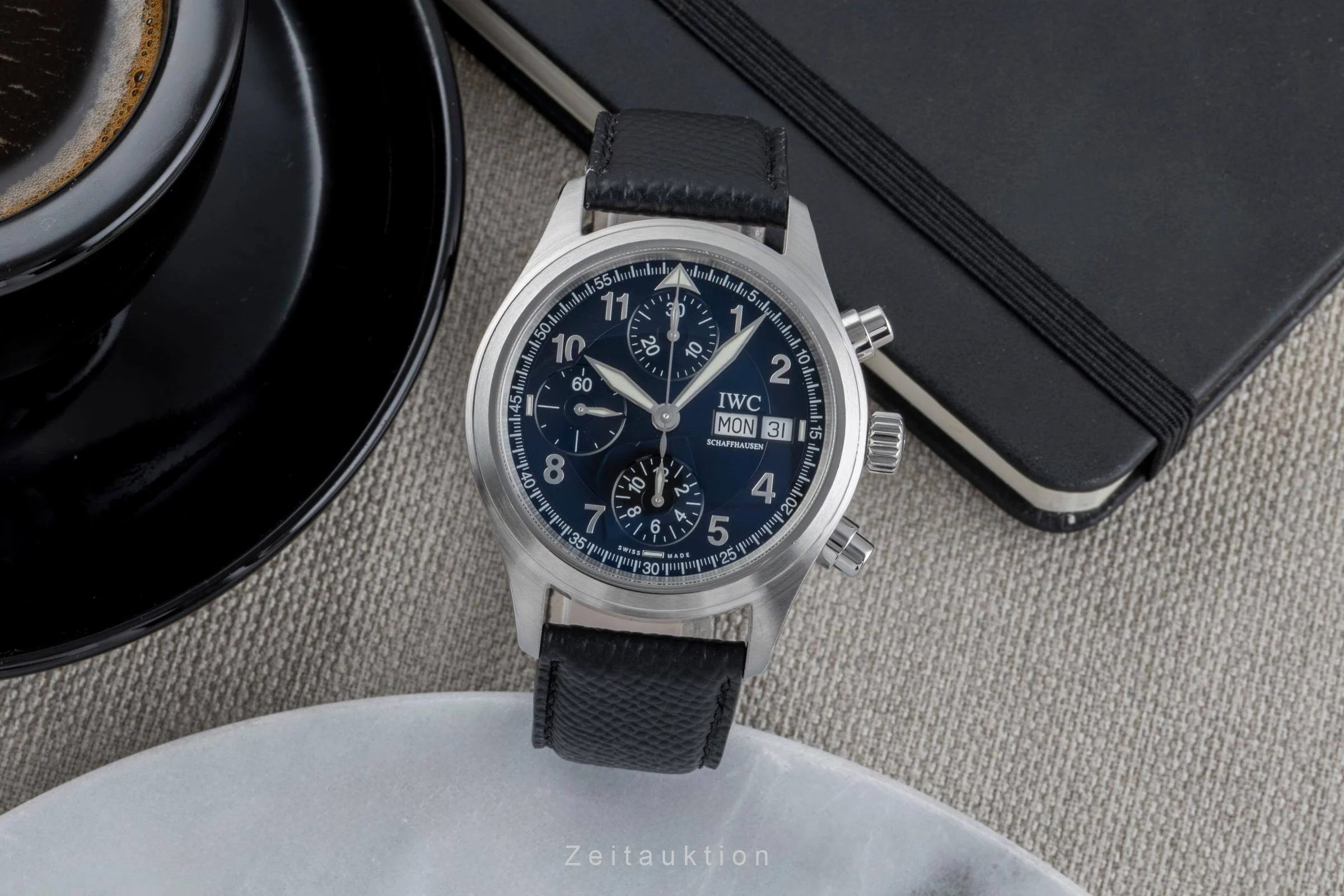 IWC Fliegerchronograph chronograph steel automatic men's watch IW370618  [2501863] - Image 4
