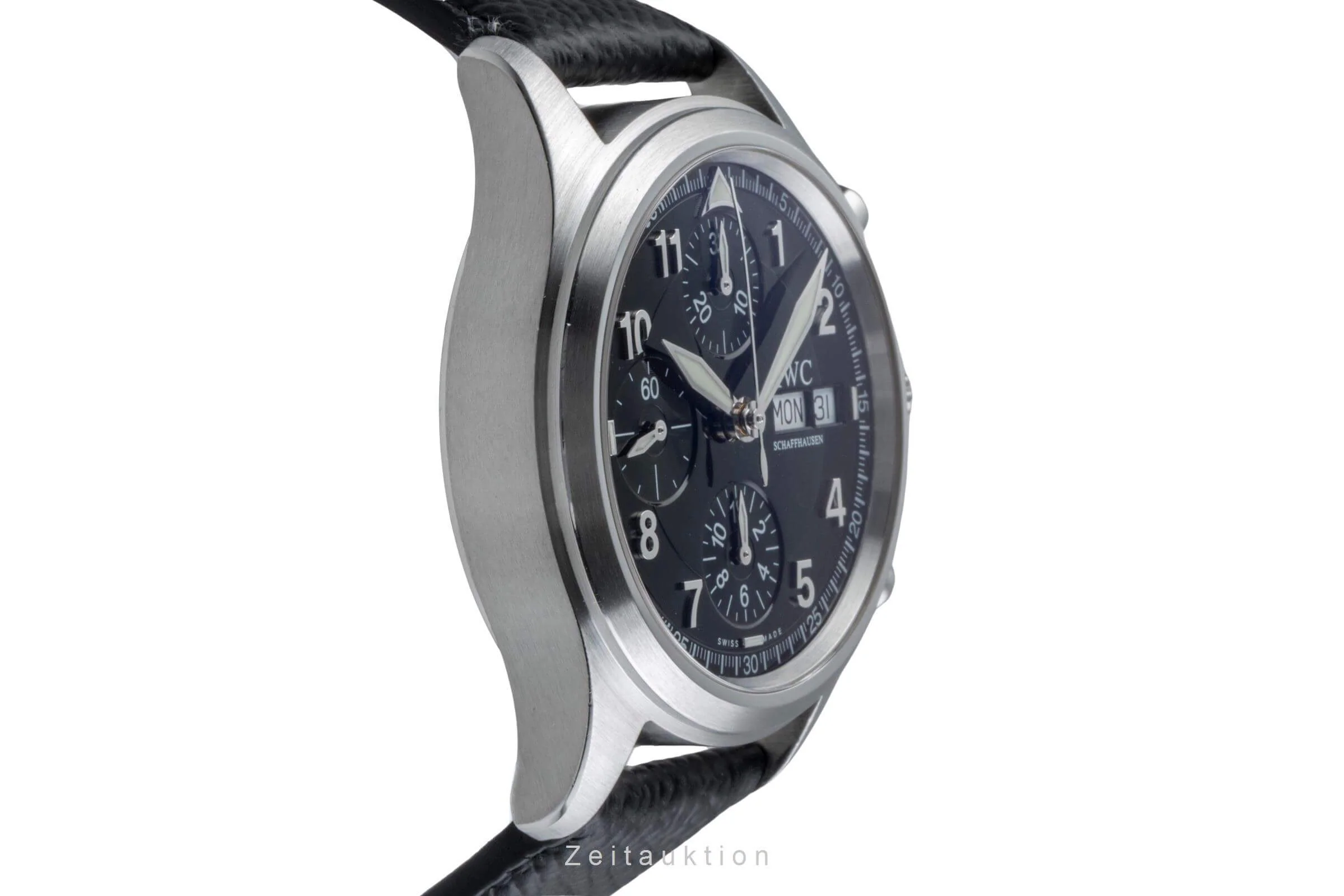IWC Fliegerchronograph chronograph steel automatic men's watch IW370618  [2501863] - Image 8