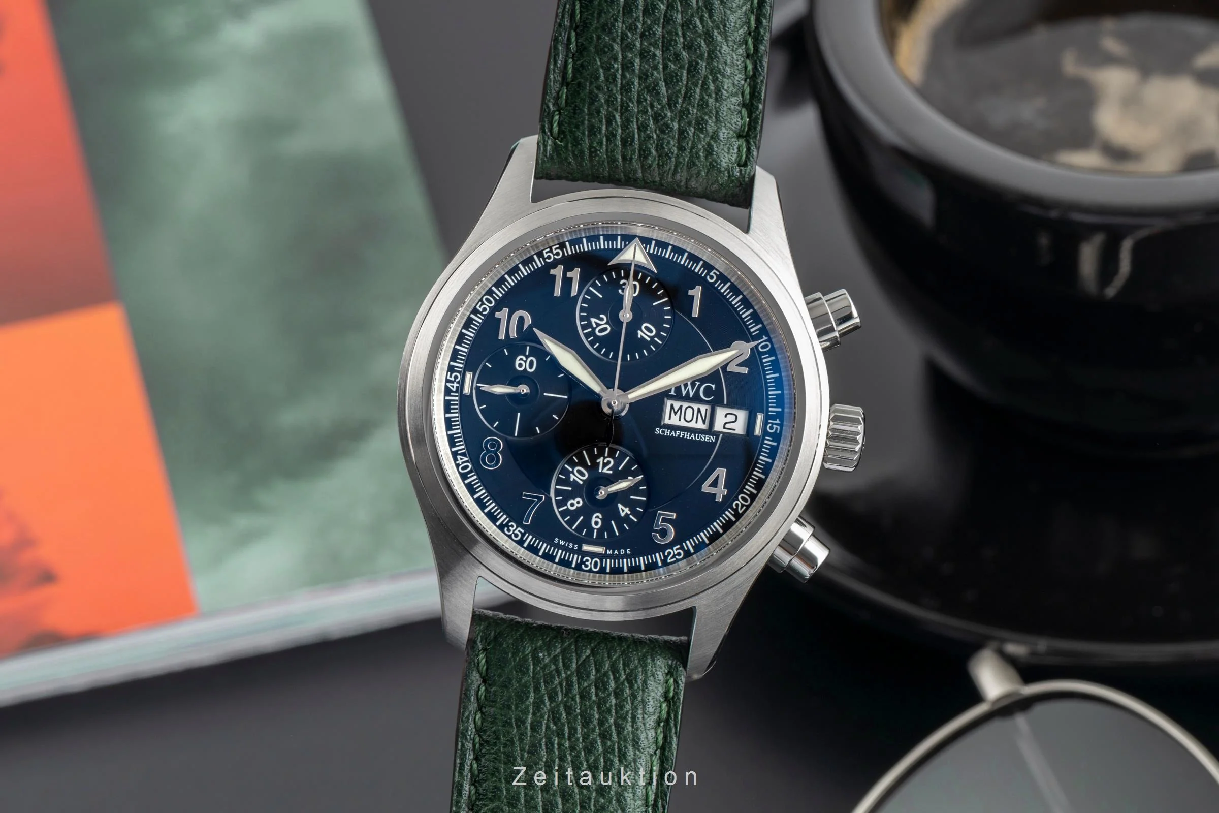 IWC Fliegerchronograph chronograph steel automatic men's watch IW370618  [2501871] - Image 2