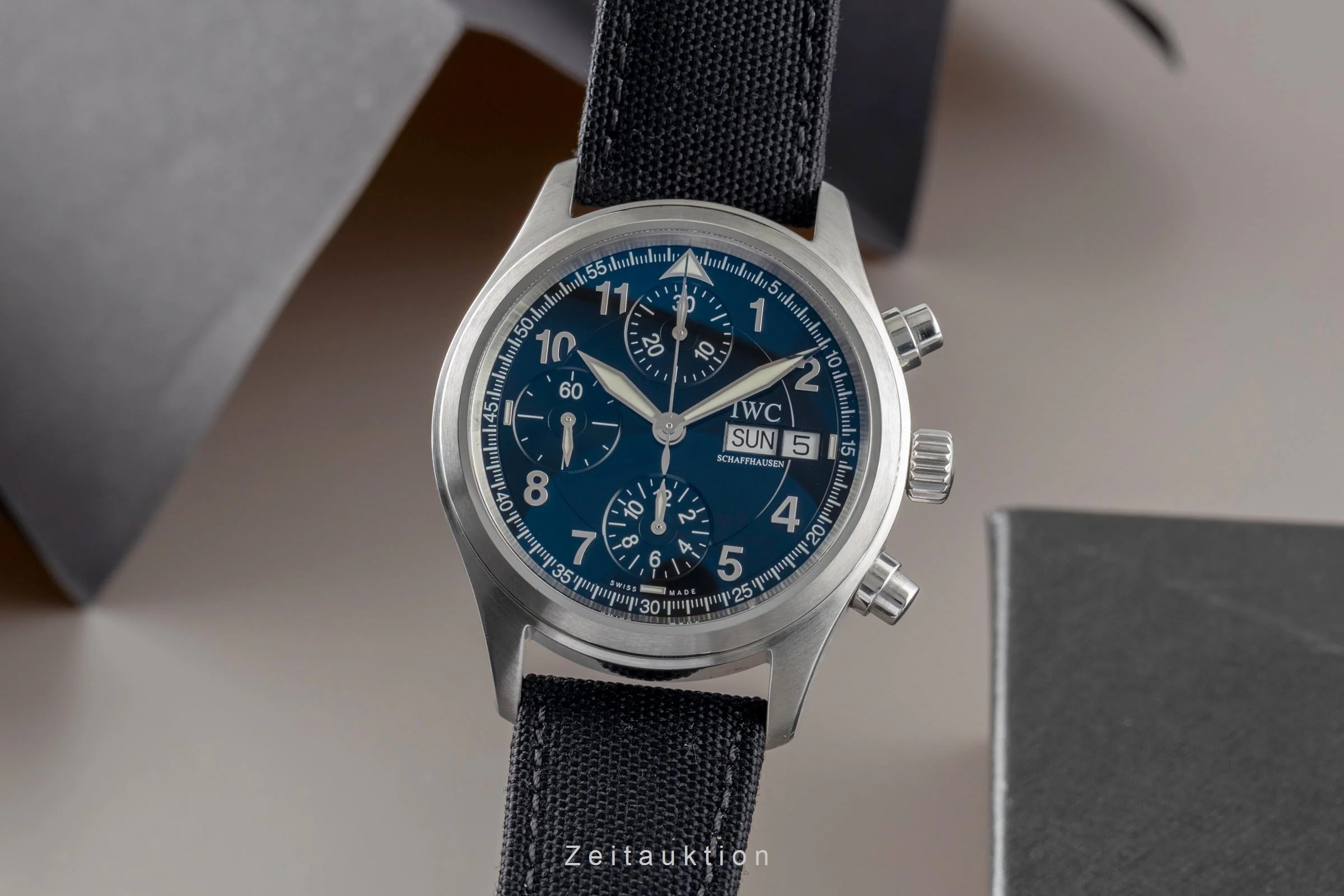 IWC Fliegerchronograph chronograph steel automatic men's watch IW370618  [2501985] - Image 2
