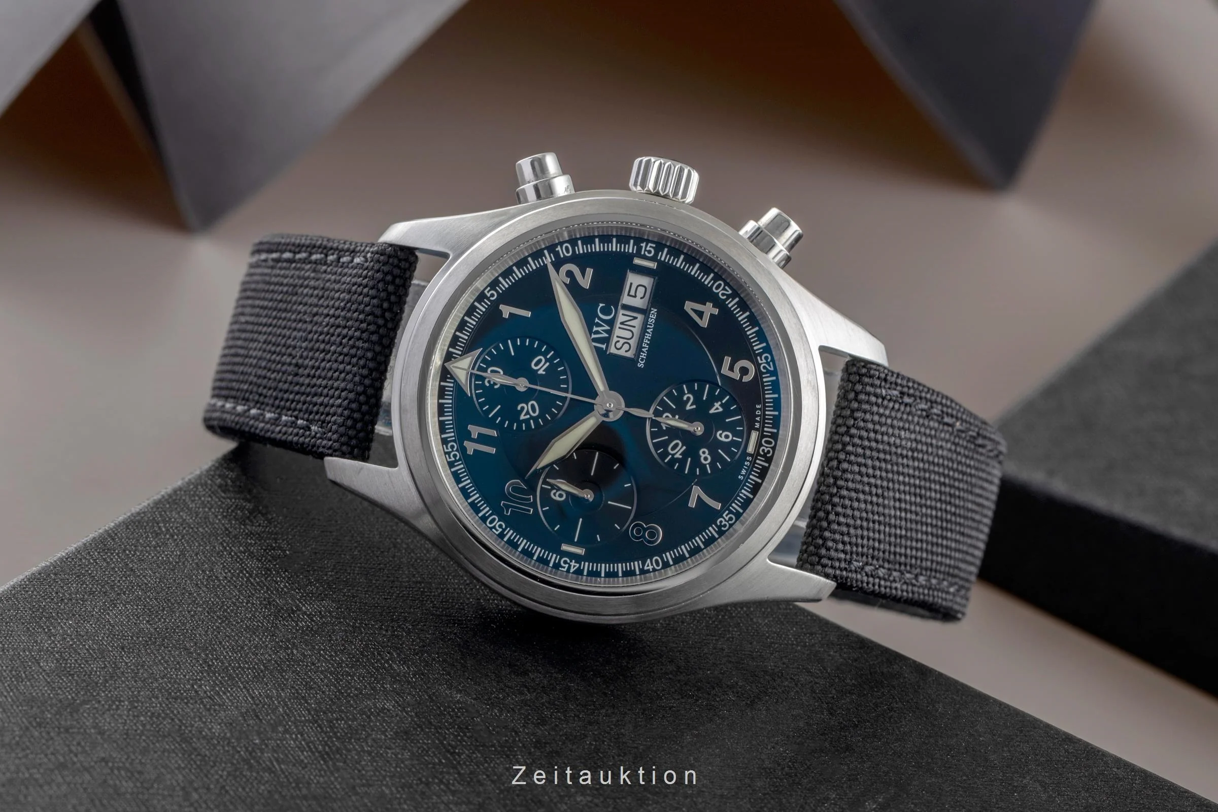 IWC Fliegerchronograph chronograph steel automatic men's watch IW370618  [2501985] - Image 3