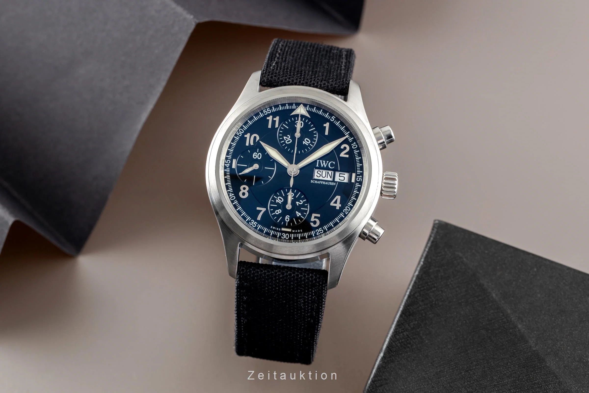 IWC Fliegerchronograph chronograph steel automatic men's watch IW370618  [2501985] - Image 4