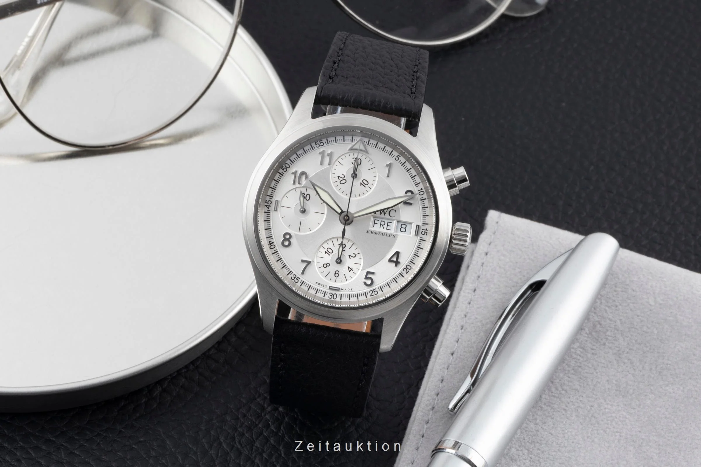 IWC Fliegerchronograph chronograph steel automatic men's watch IW370621  [2601078] - Image 4
