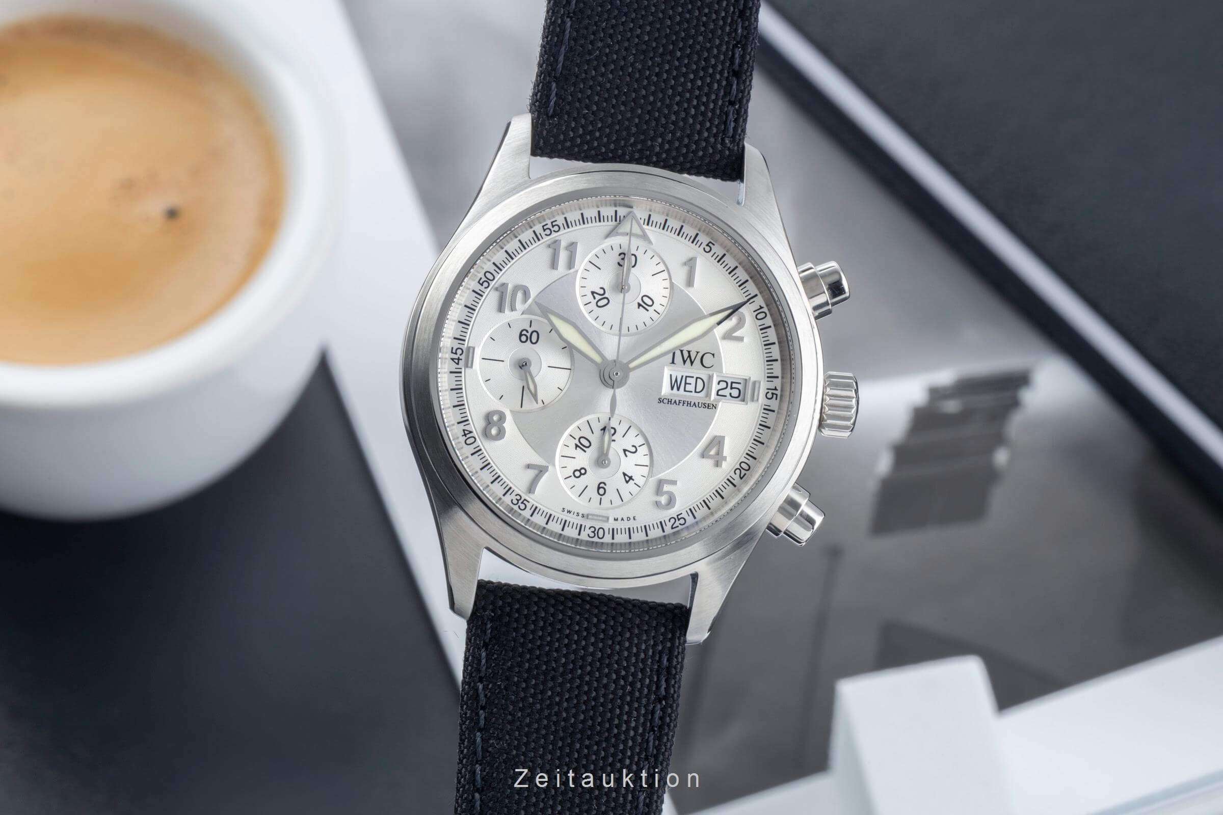 IWC Fliegerchronograph chronograph steel automatic men's watch IW370628  [2405593] - Image 2